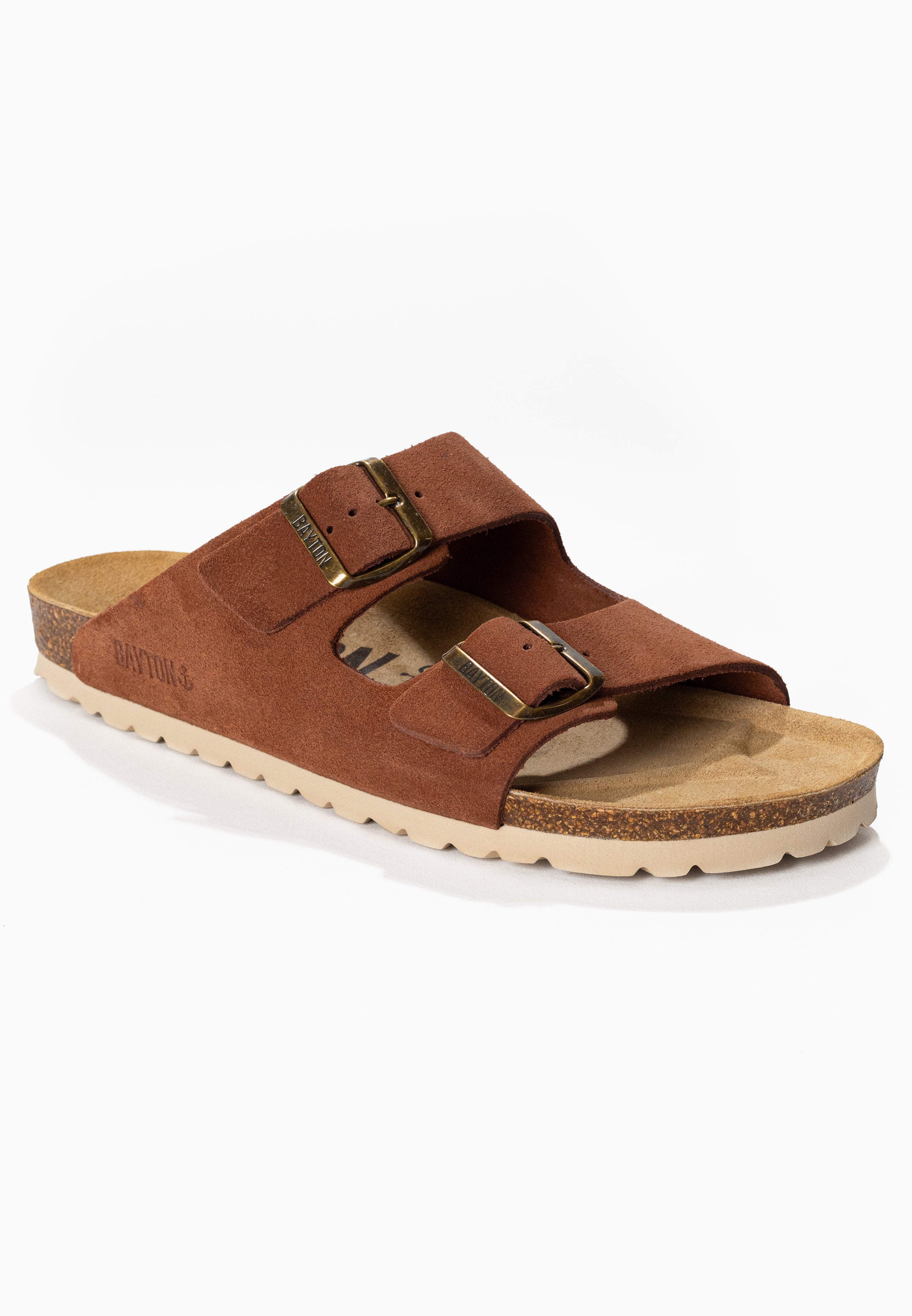 Sandales 2 Brides Atlas Marron