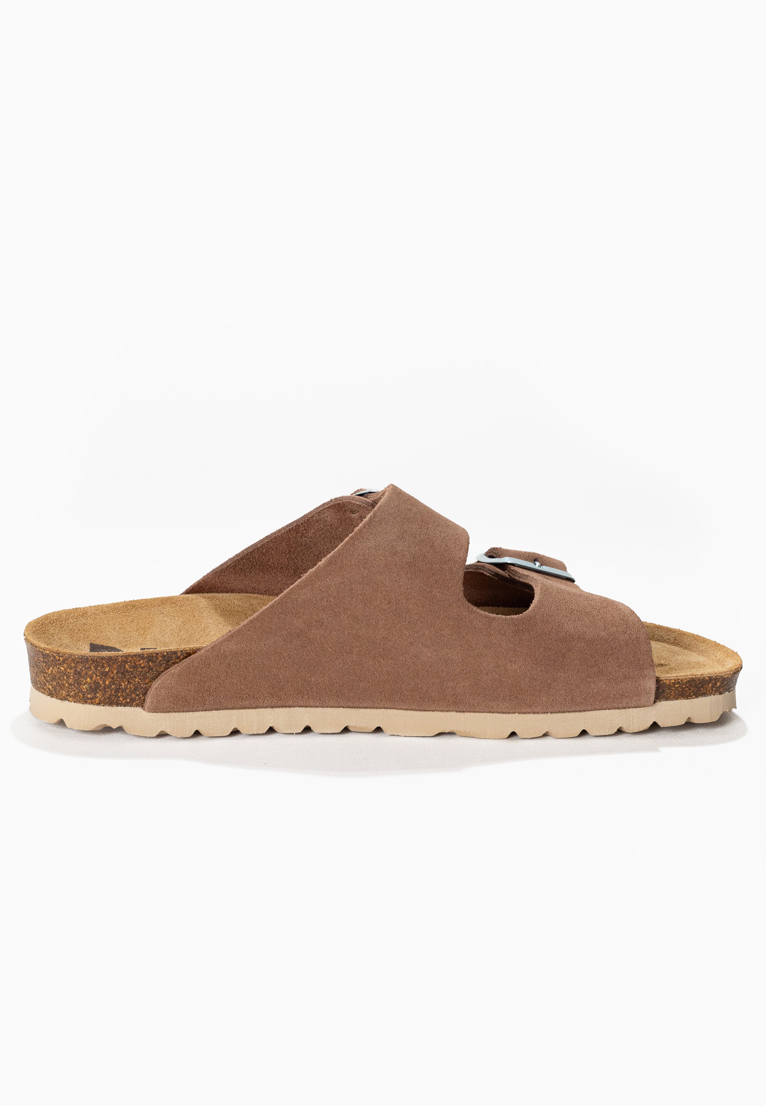 Sandales 2 Brides Atlas Beige foncé