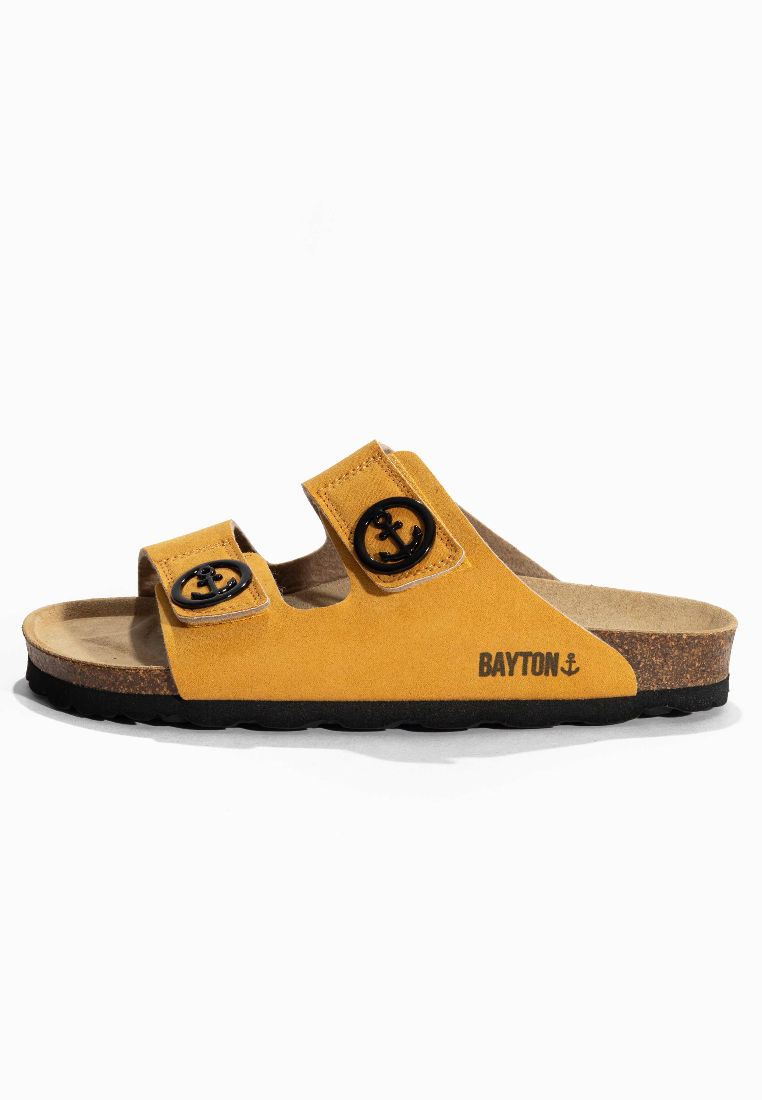 Anatol Yellow 2 Strap Sandals