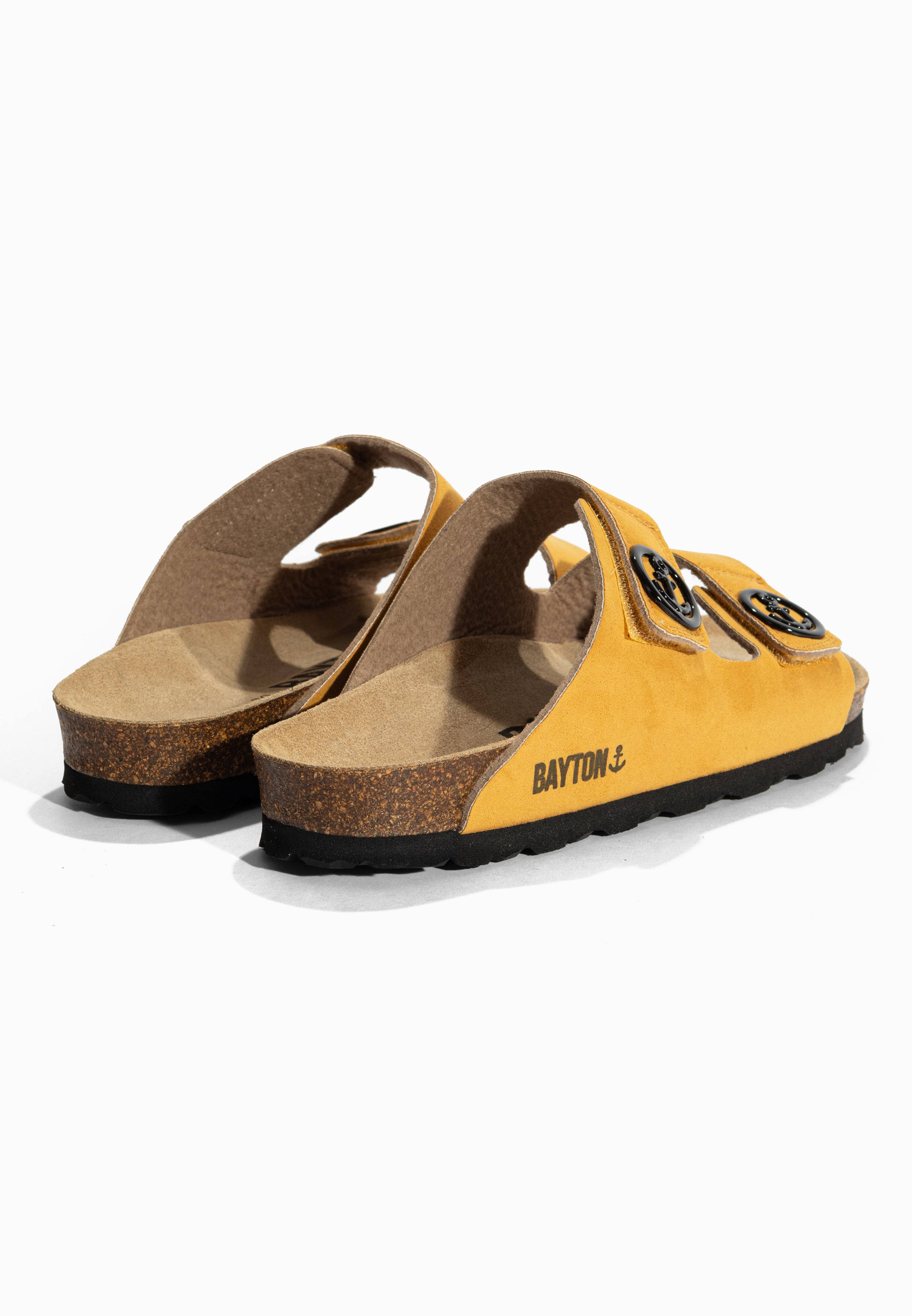 Anatol Yellow 2 Strap Sandals