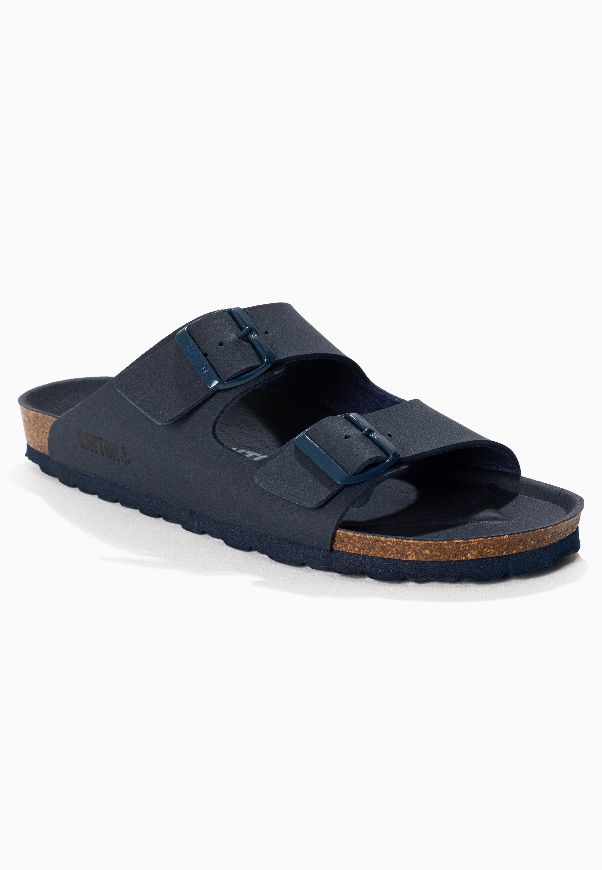 Sandales 2 Brides Atlas Bleu Marine