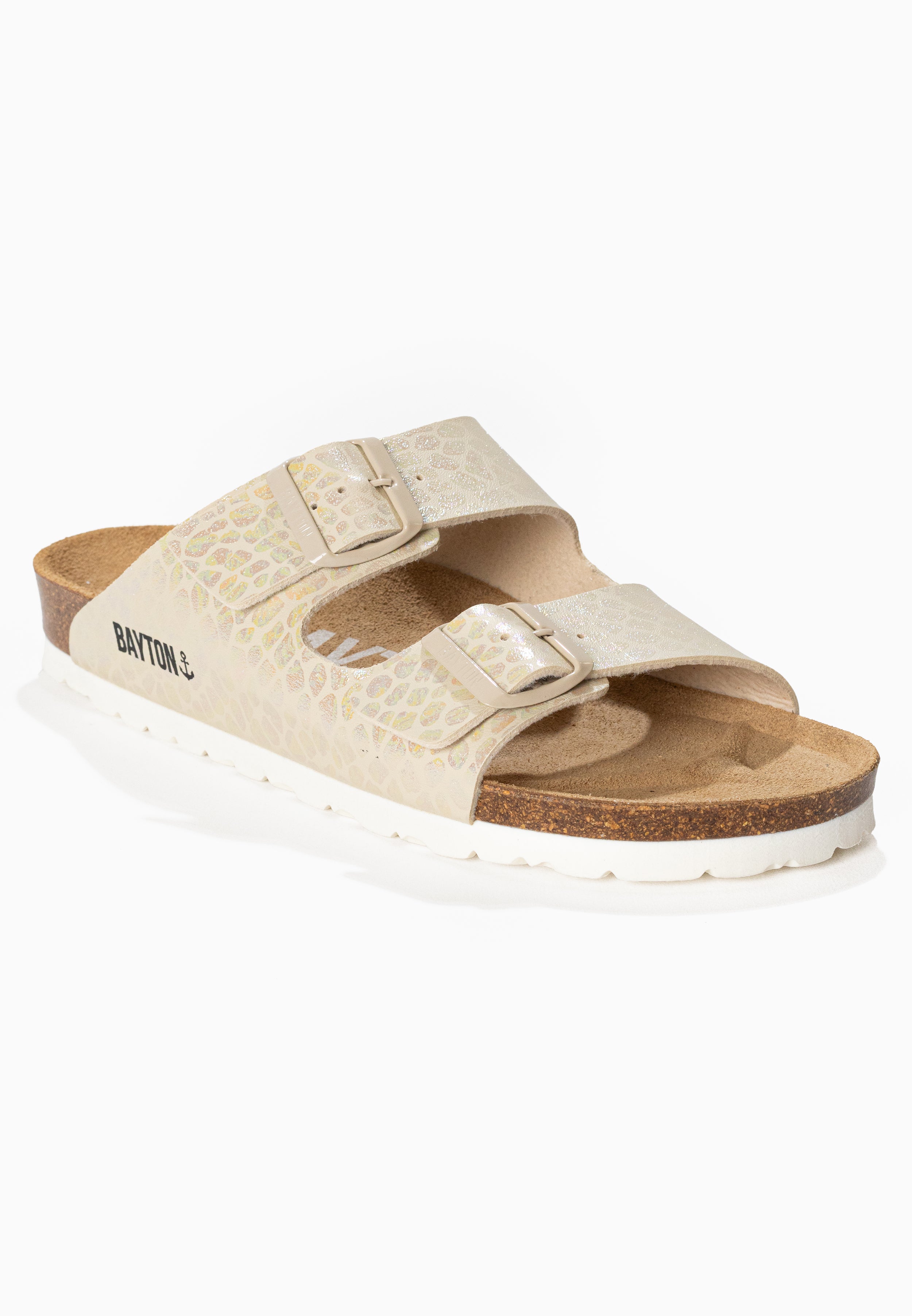 Sandales 2 Brides Atlas Beige