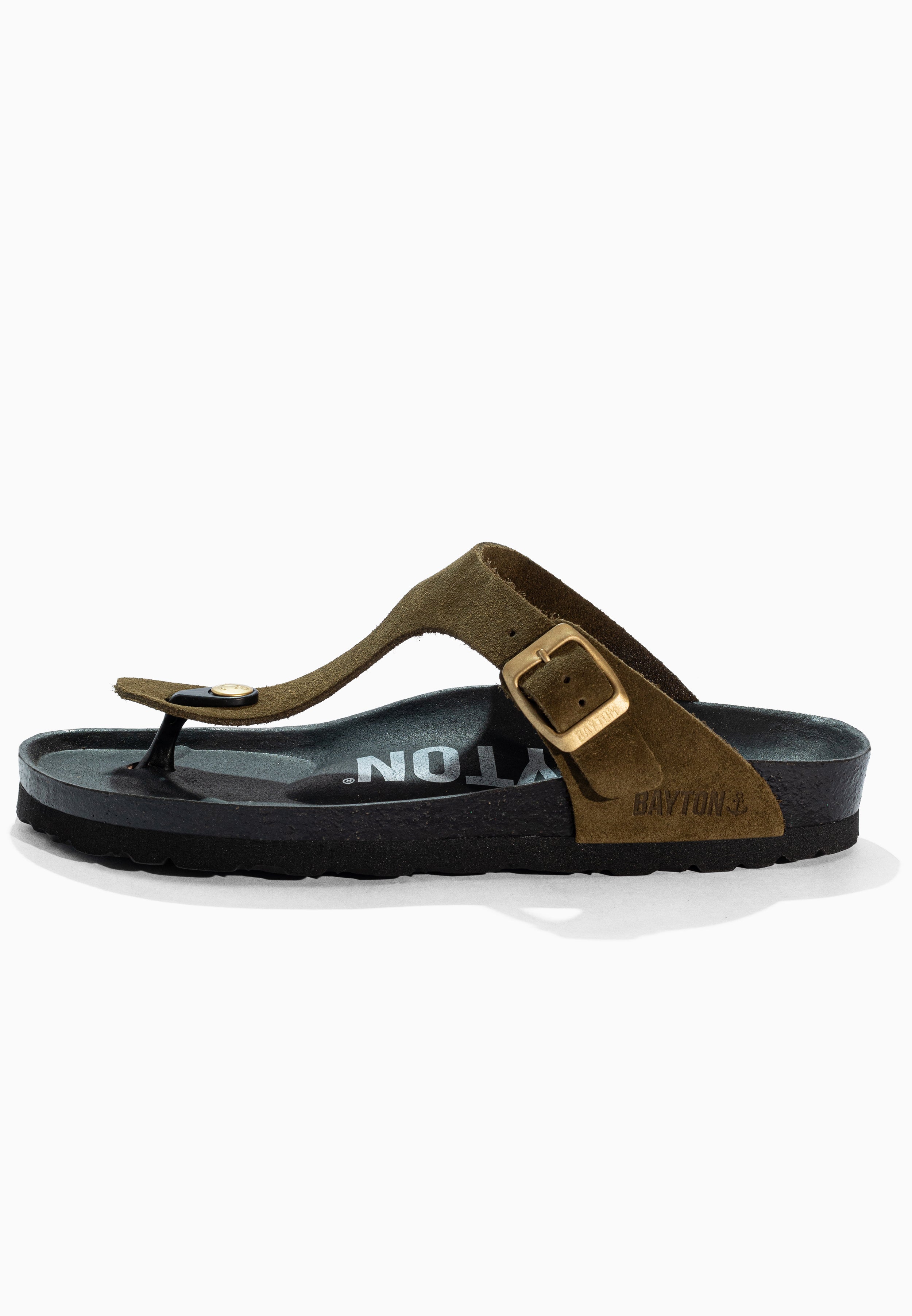 Mercure Khaki Suede Leather Sandals