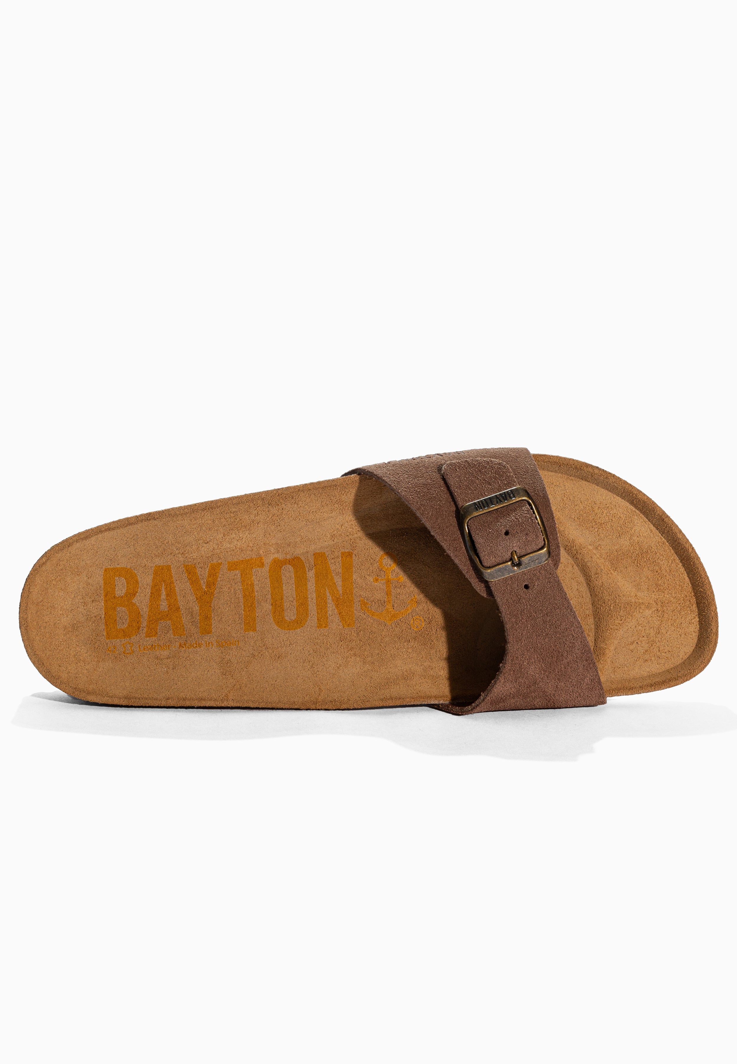 Zephyr Beige Suede Leather Sandals