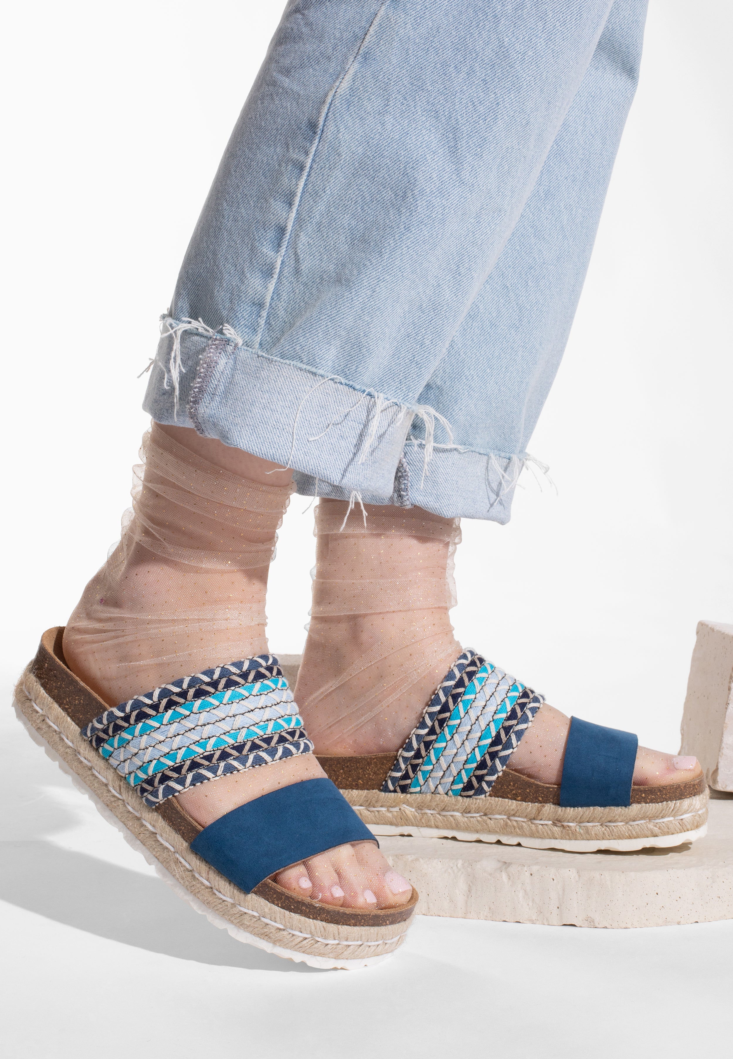 Sandales Cadix Bleu