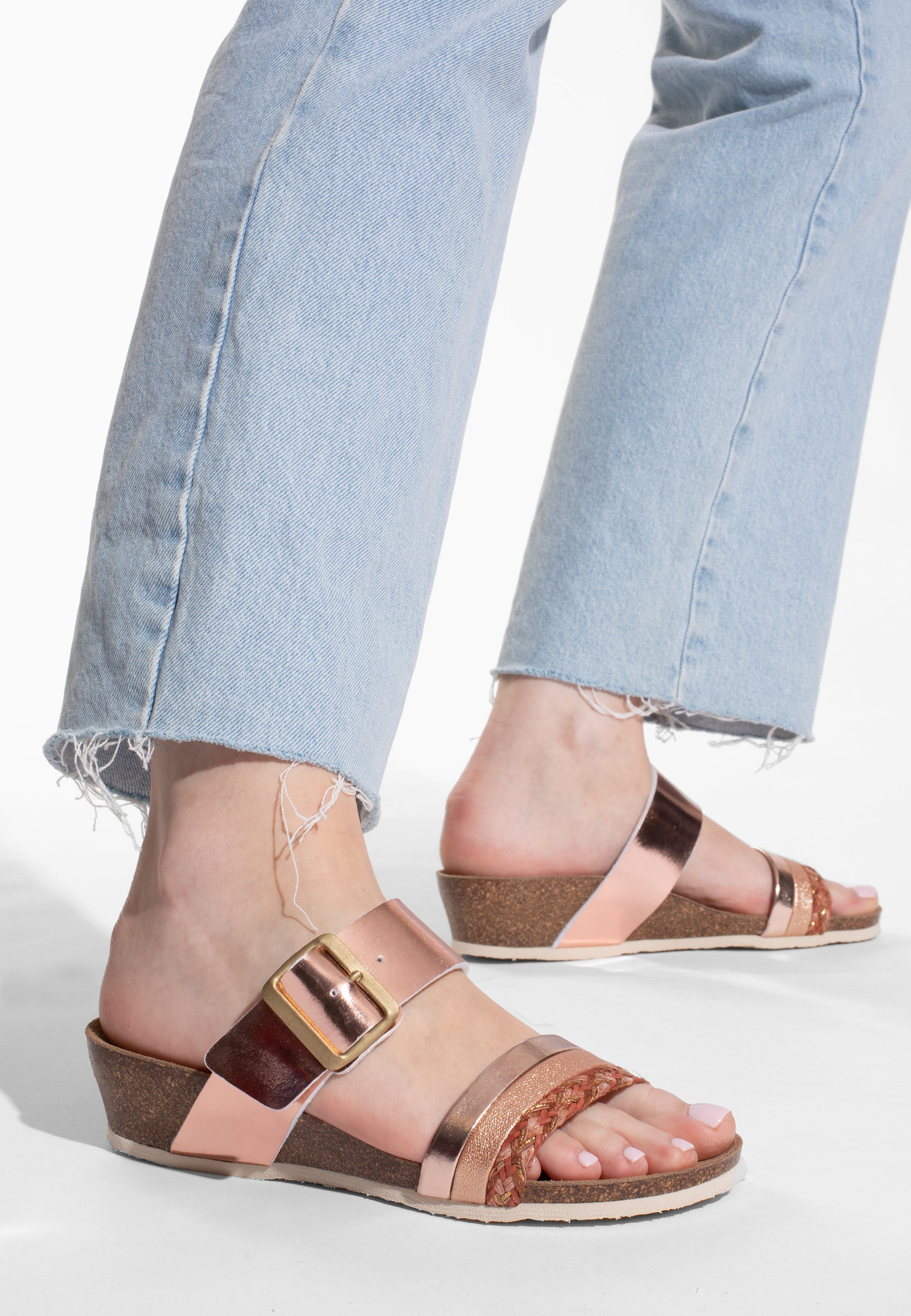 Sandales Cos Rose gold