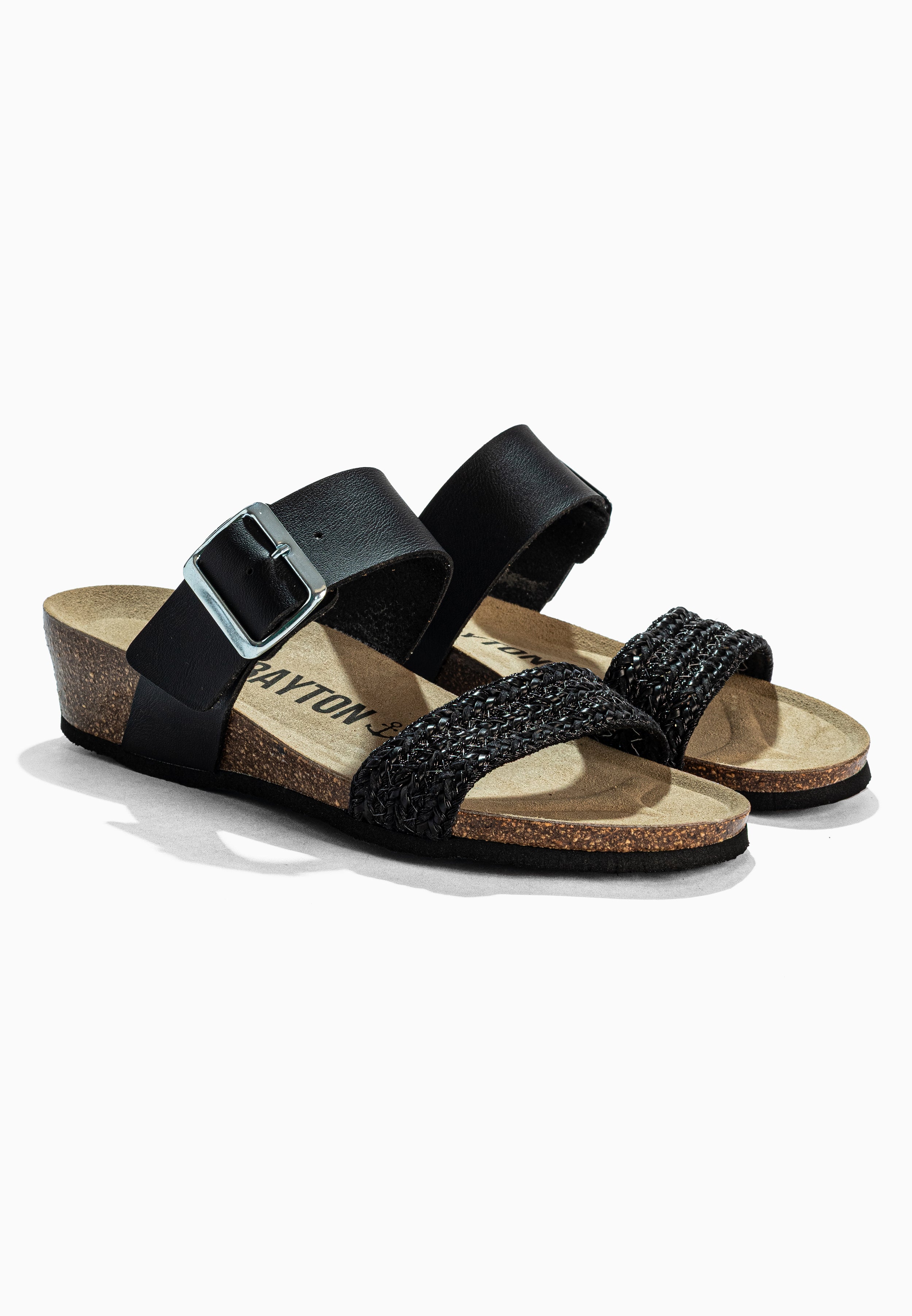 Sandales Cos Blanc Noir