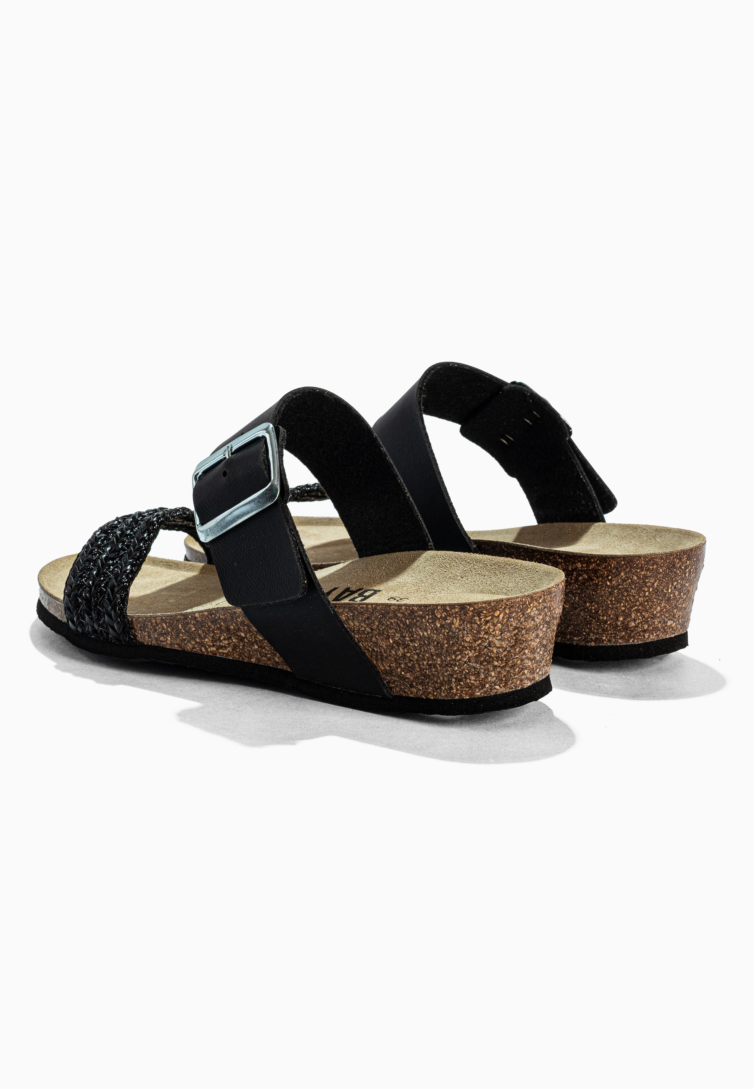 Sandales Cos Blanc Noir