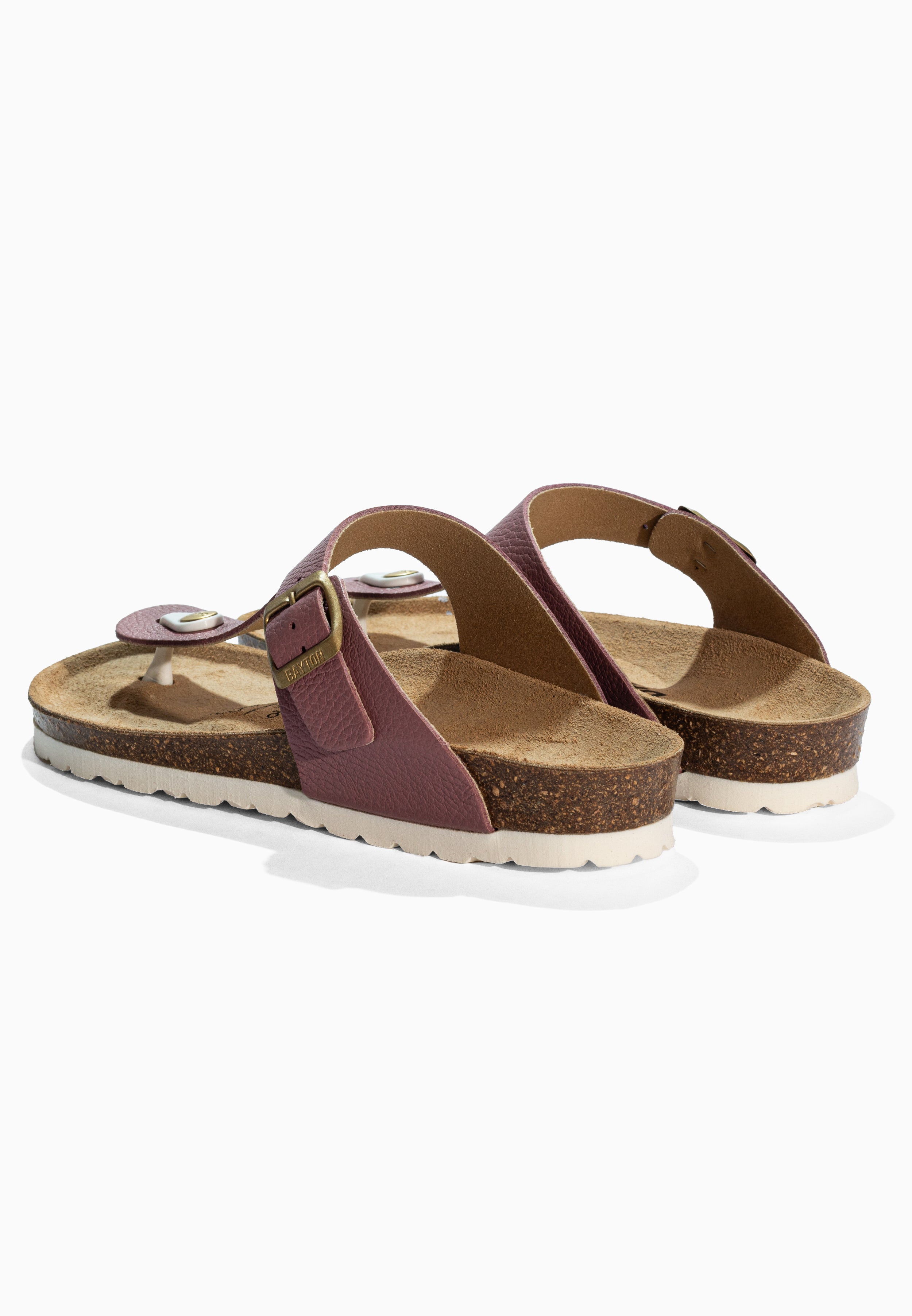 Sandales Mercure Rose en Cuir