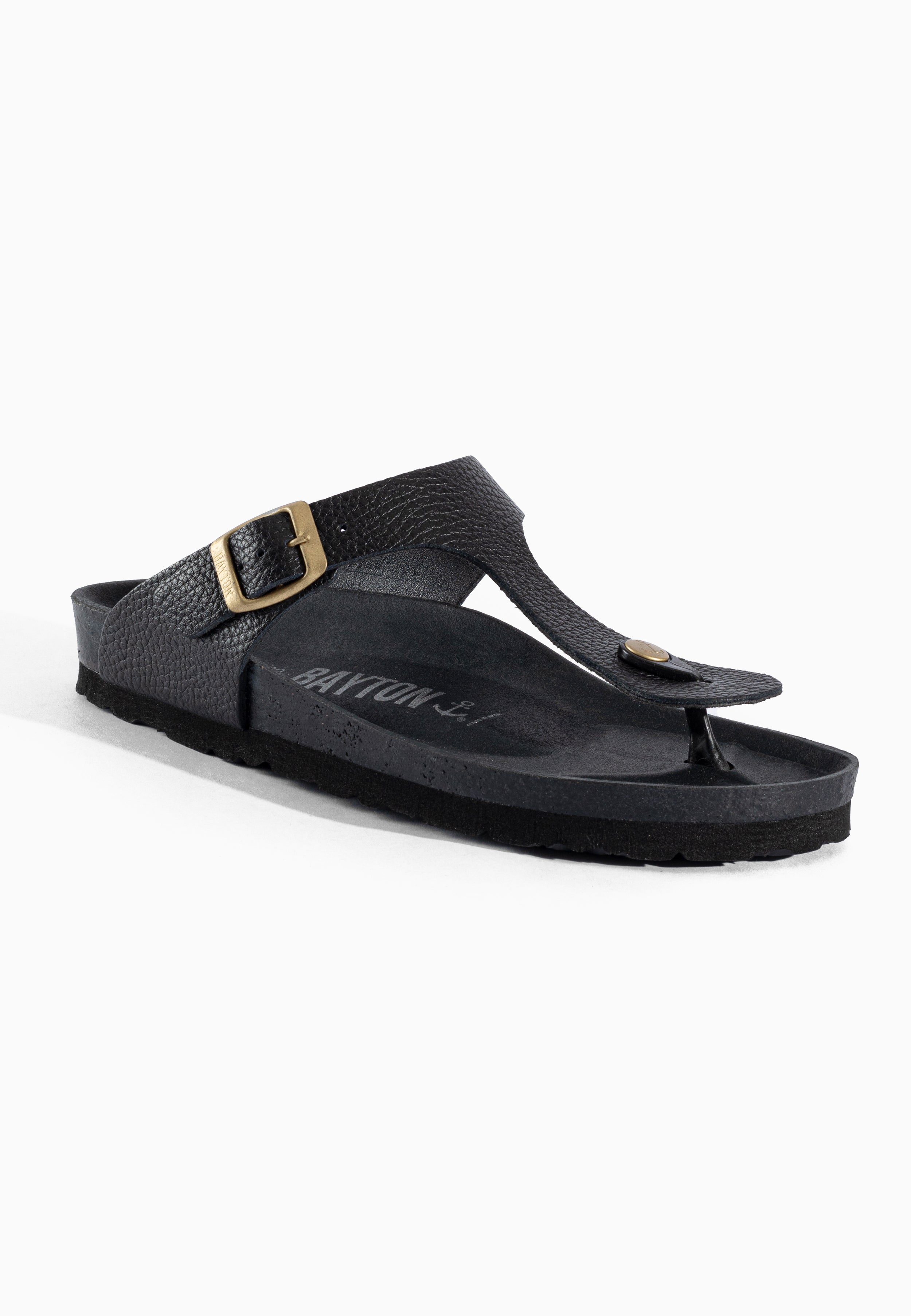 Sandales Mercure Noir en Cuir