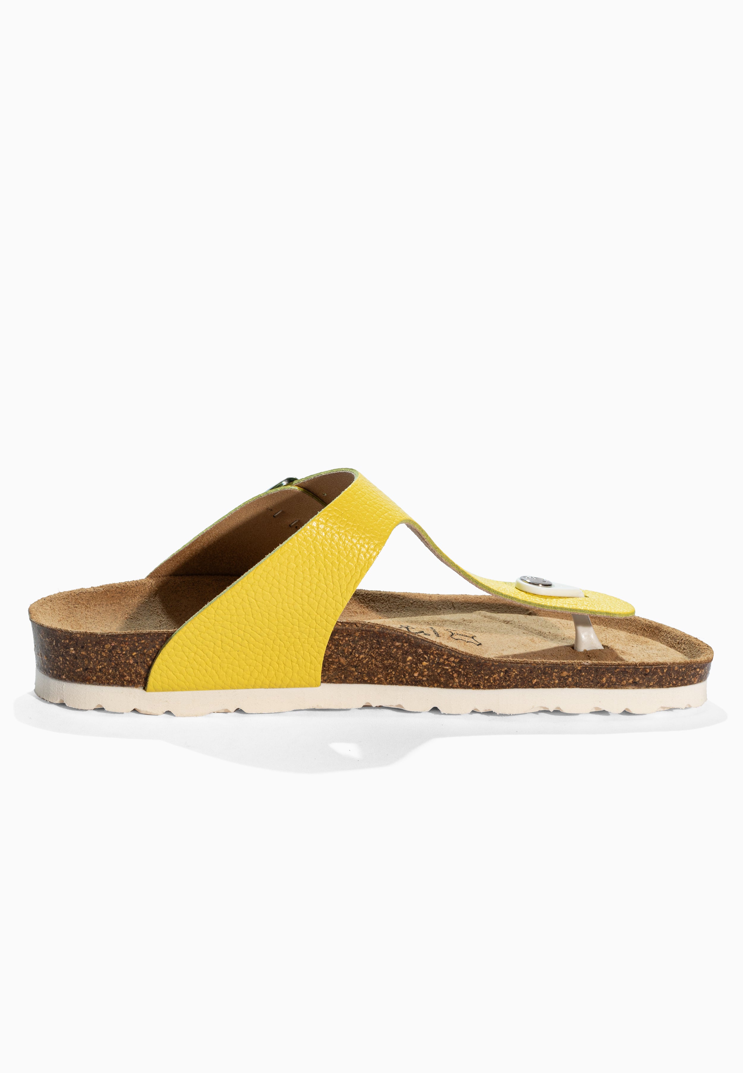 Sandales Mercure Jaune en Cuir