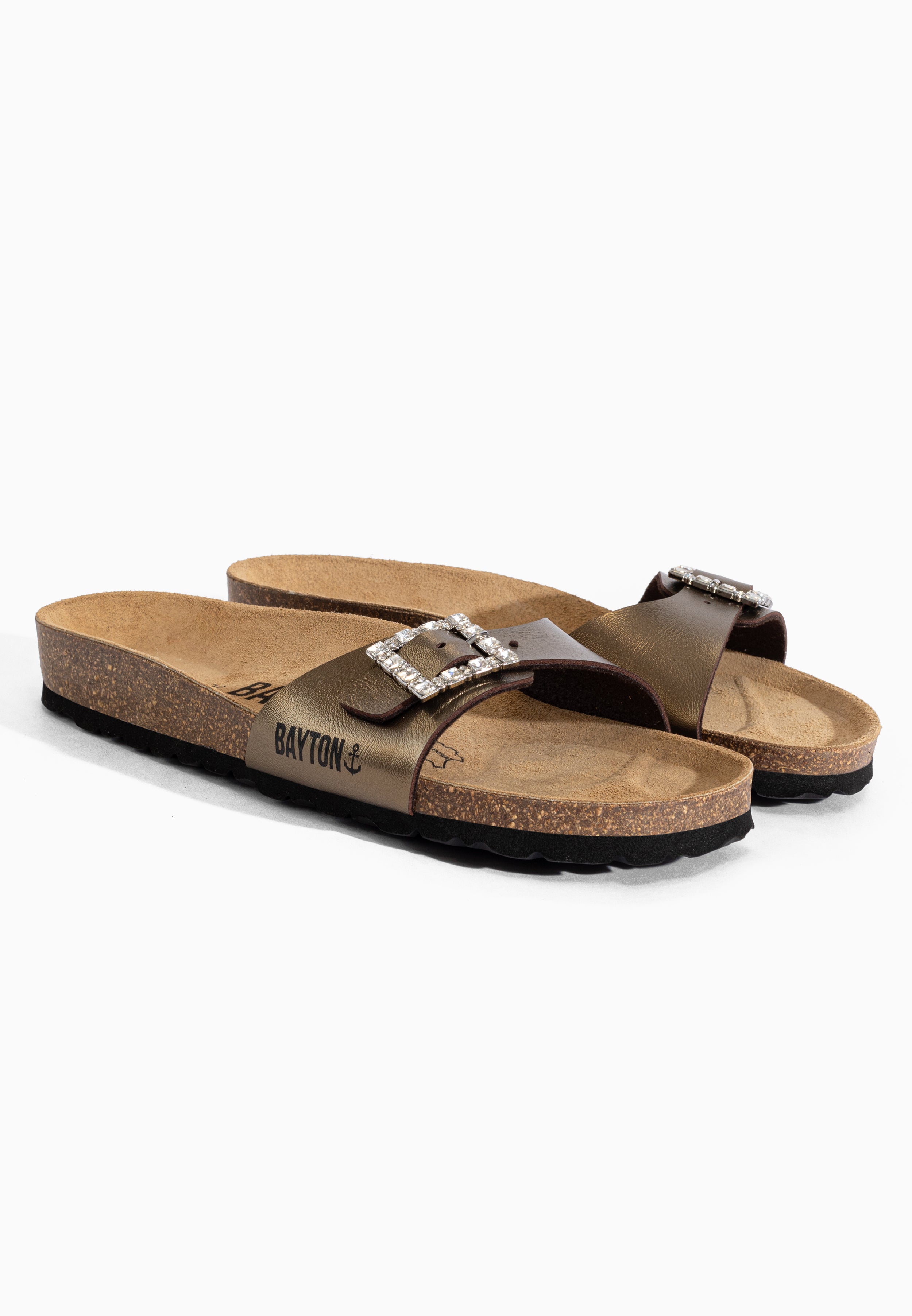 Sandales Strass Zephyr Bronze