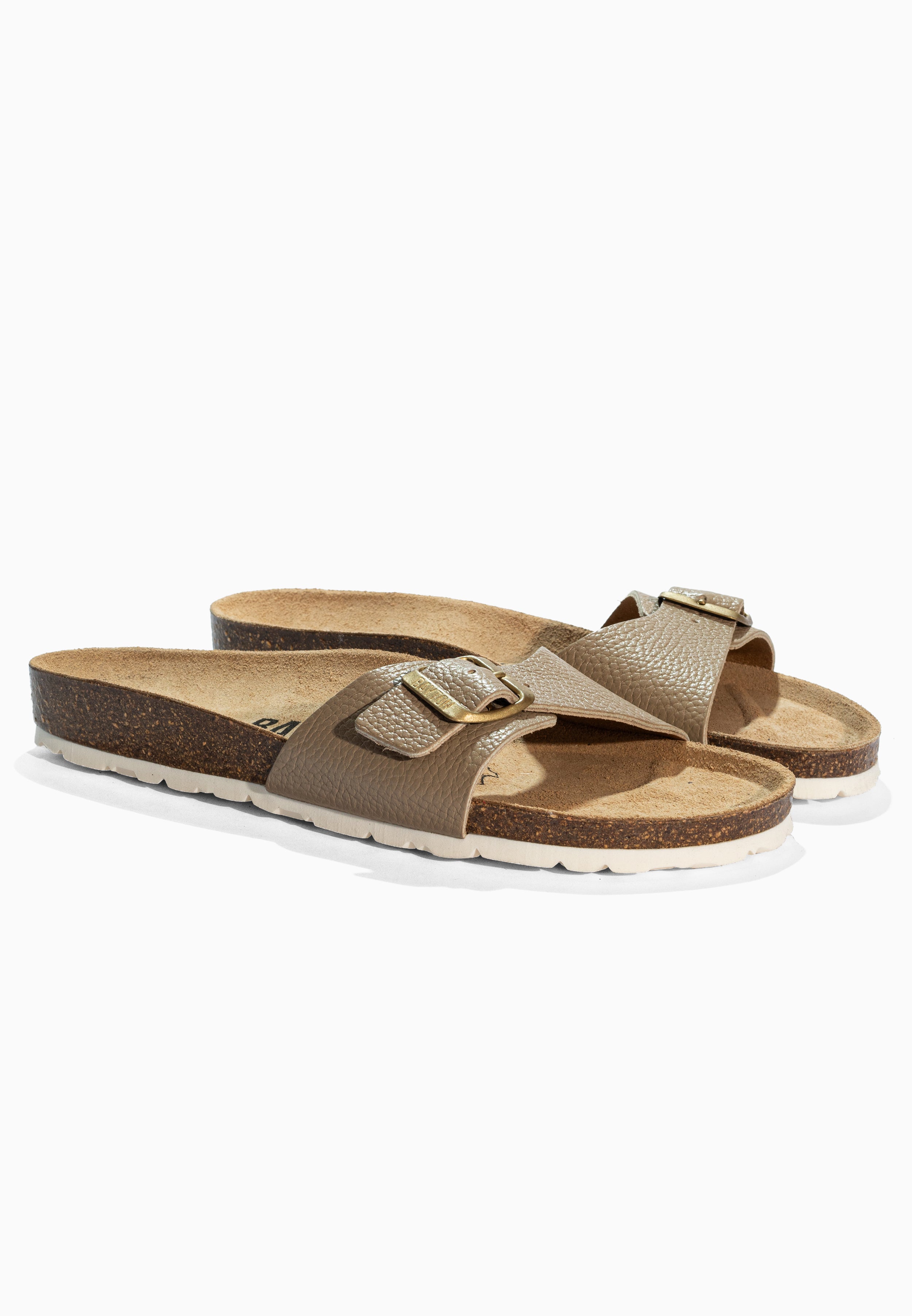 Sandales Zephyr Beige en Cuir