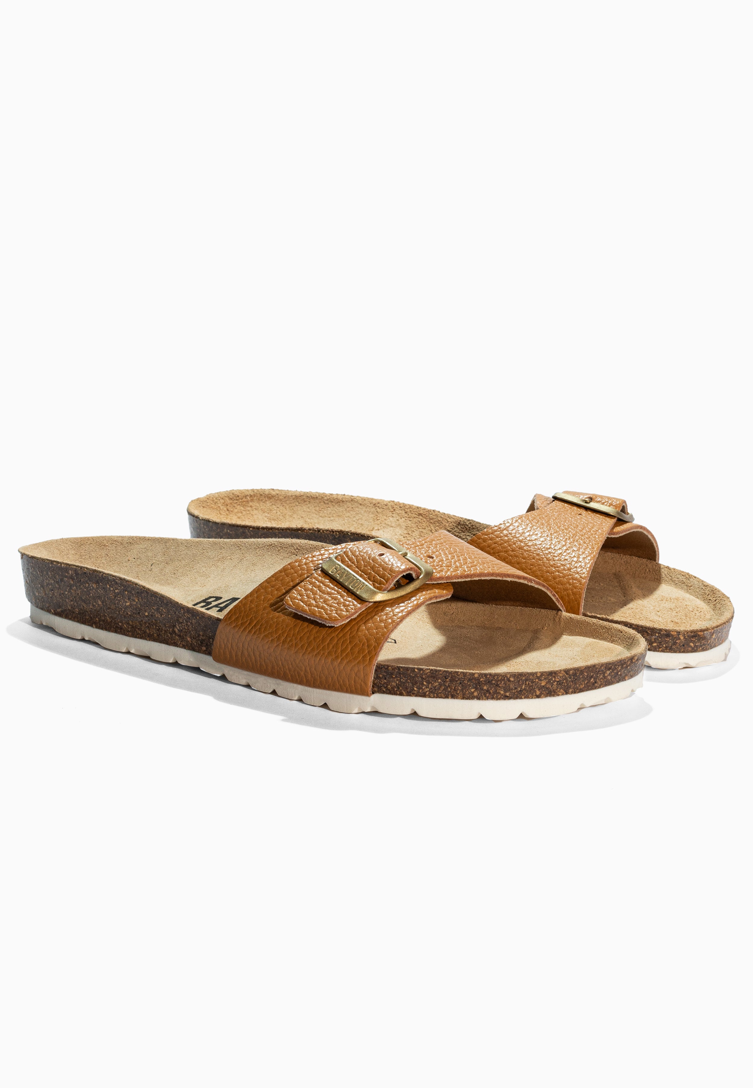 Sandales Zephyr Camel en Cuir