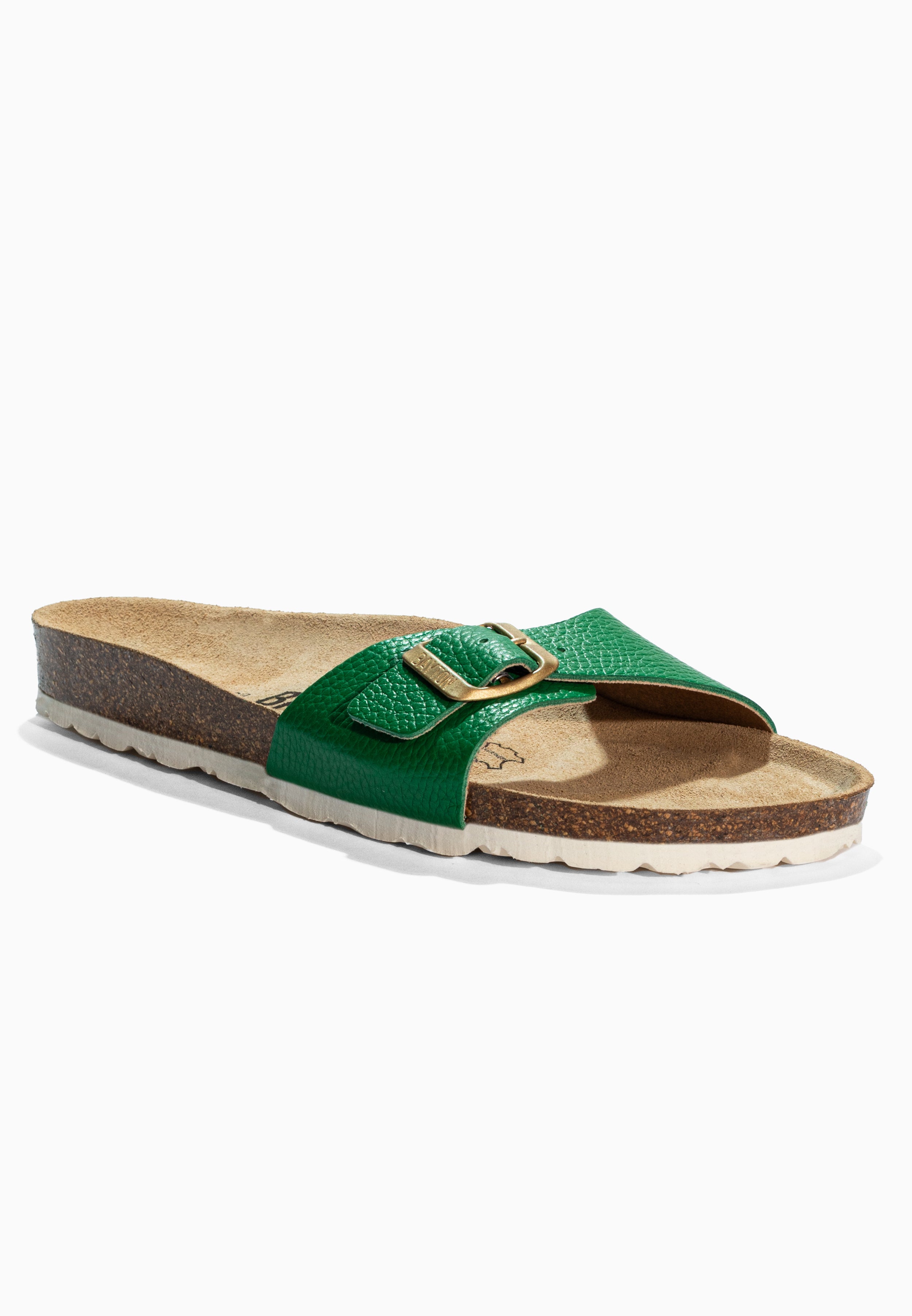 Sandales Zephyr Vert en Cuir