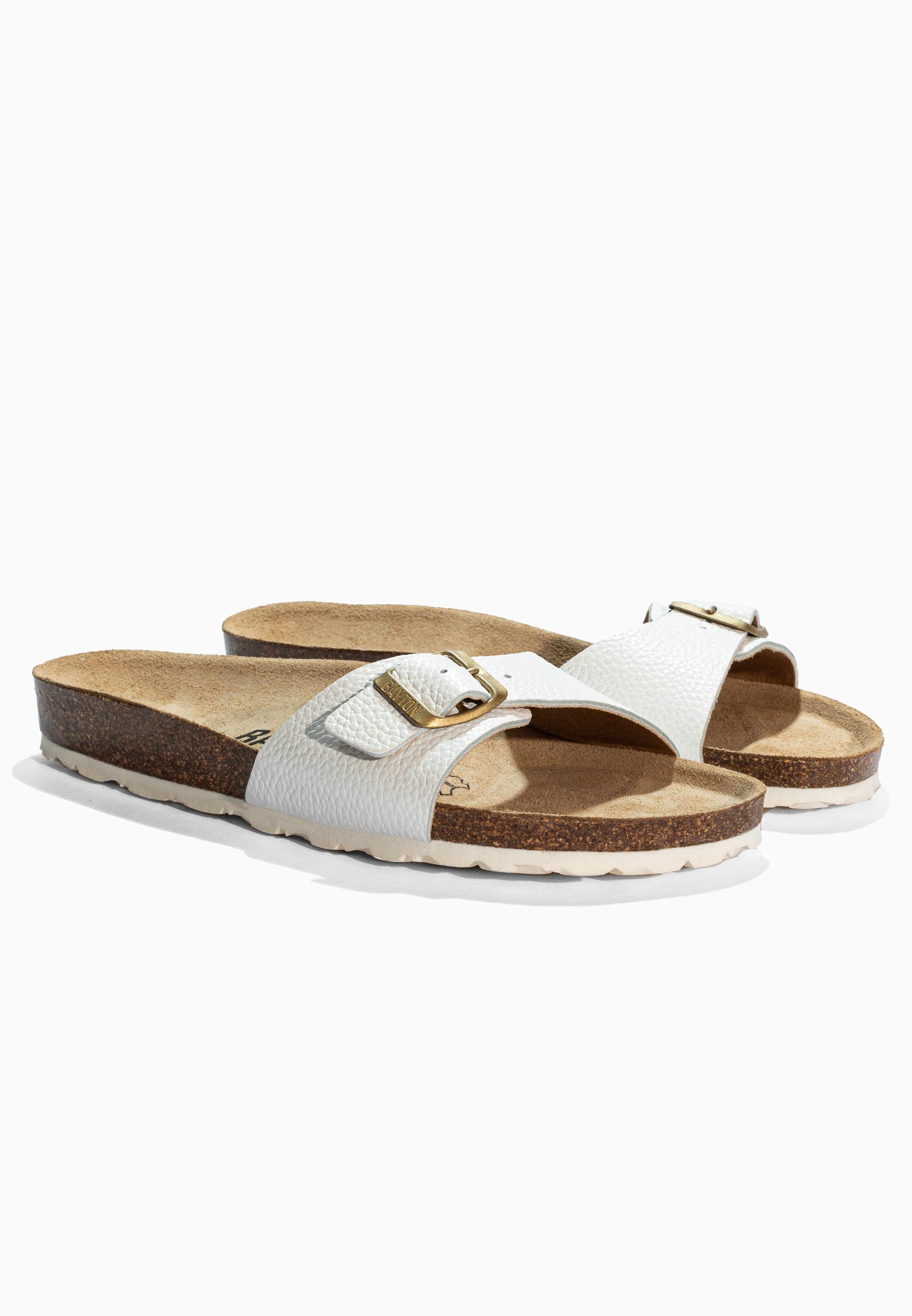 Sandales Zephyr Blanc en Cuir