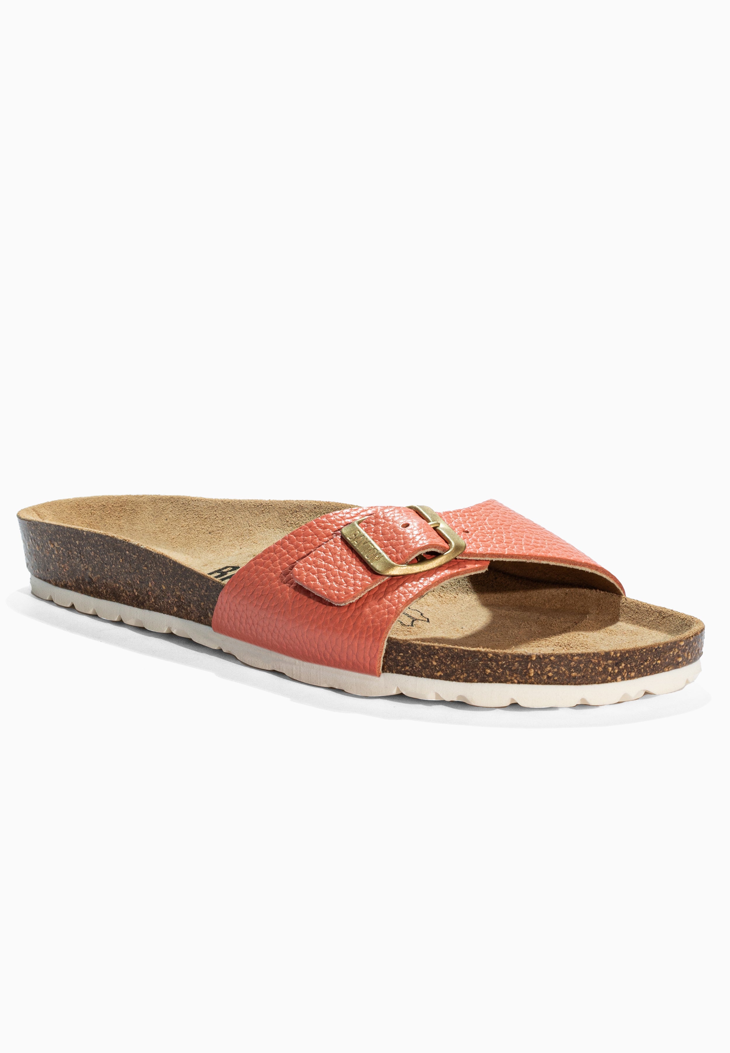 Sandales Zephyr Corail en Cuir