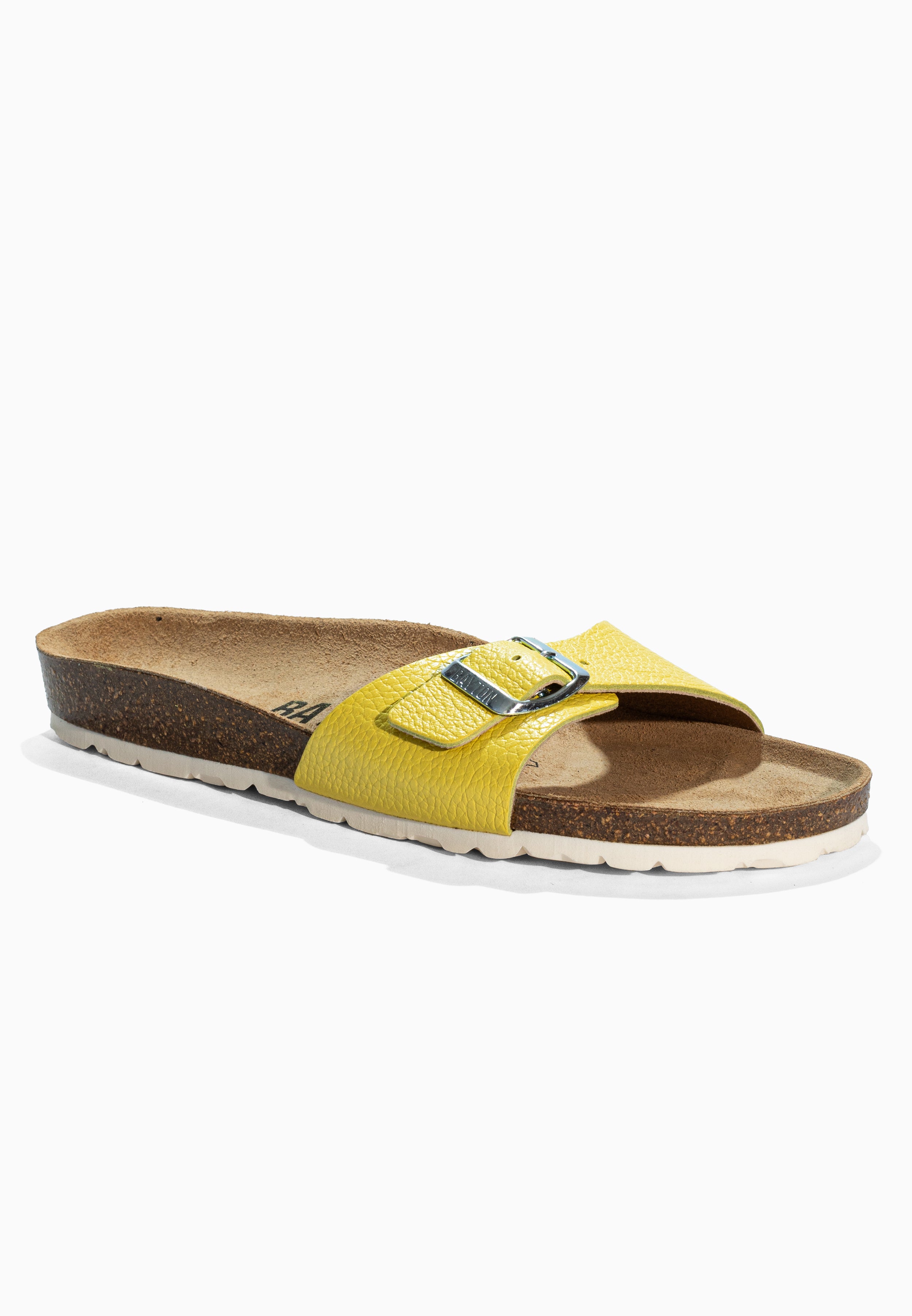 Sandales Zephyr Jaune en Cuir