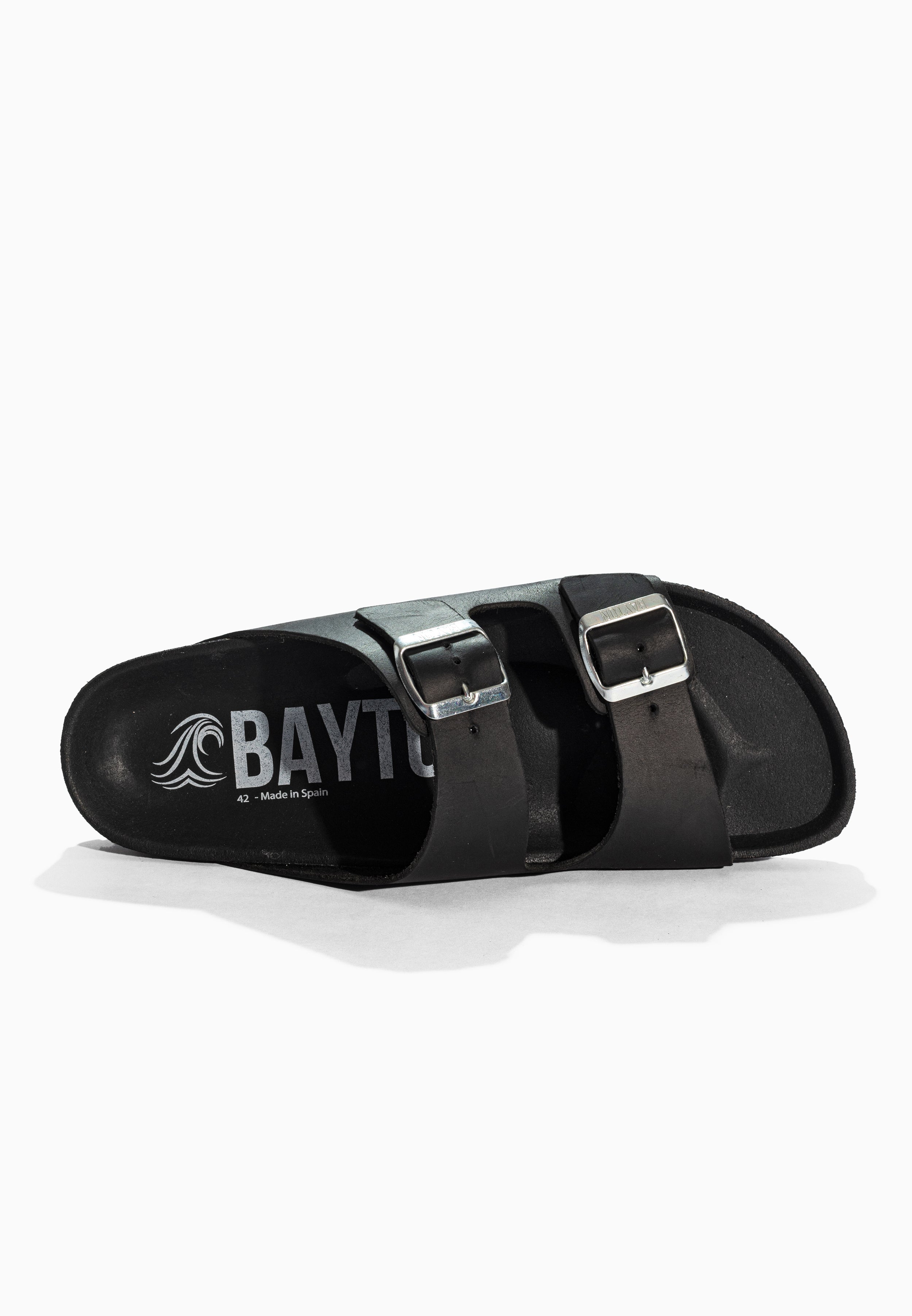Sandales Atlas Noir en Cuir