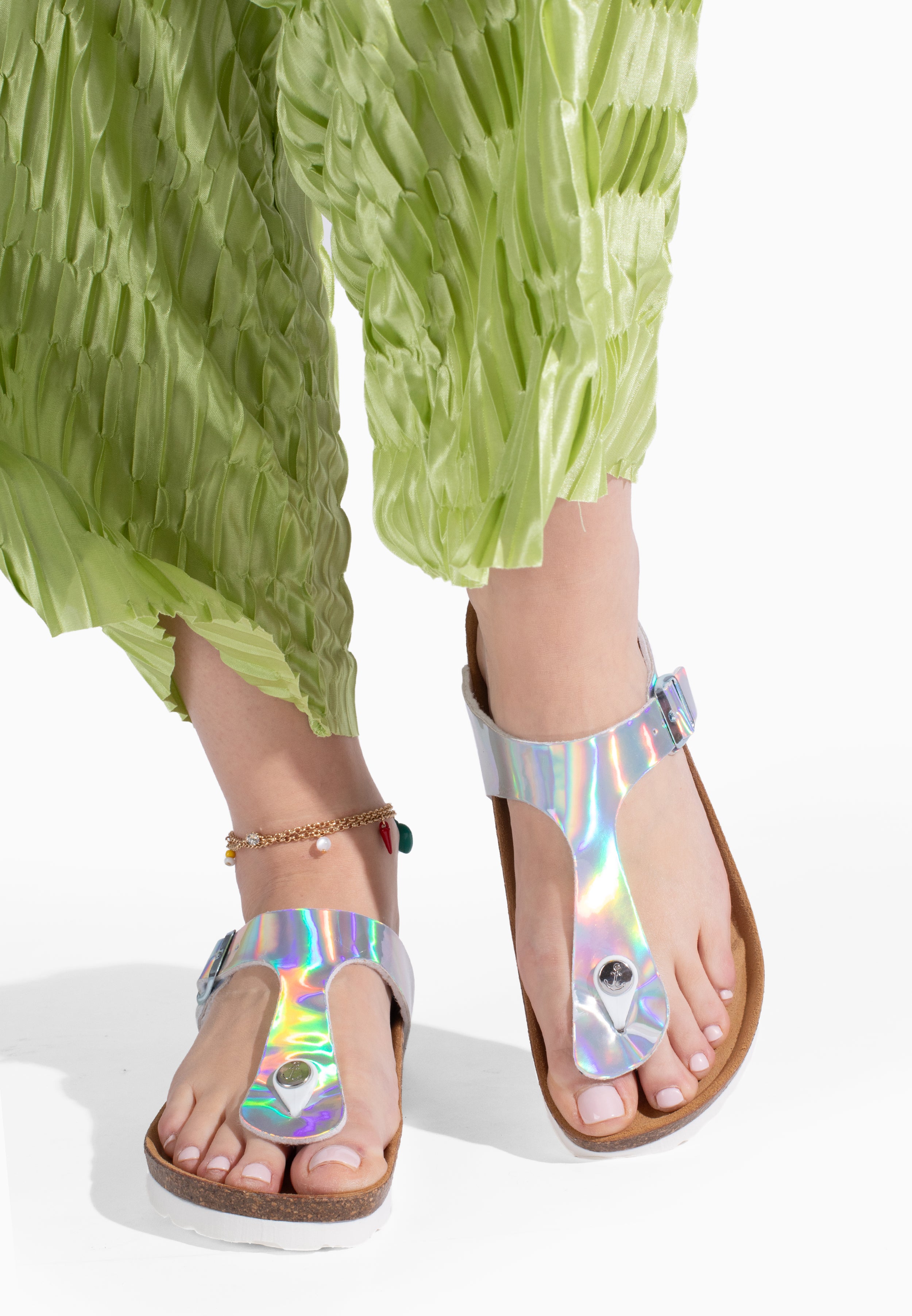 Sandales Mercure Argent