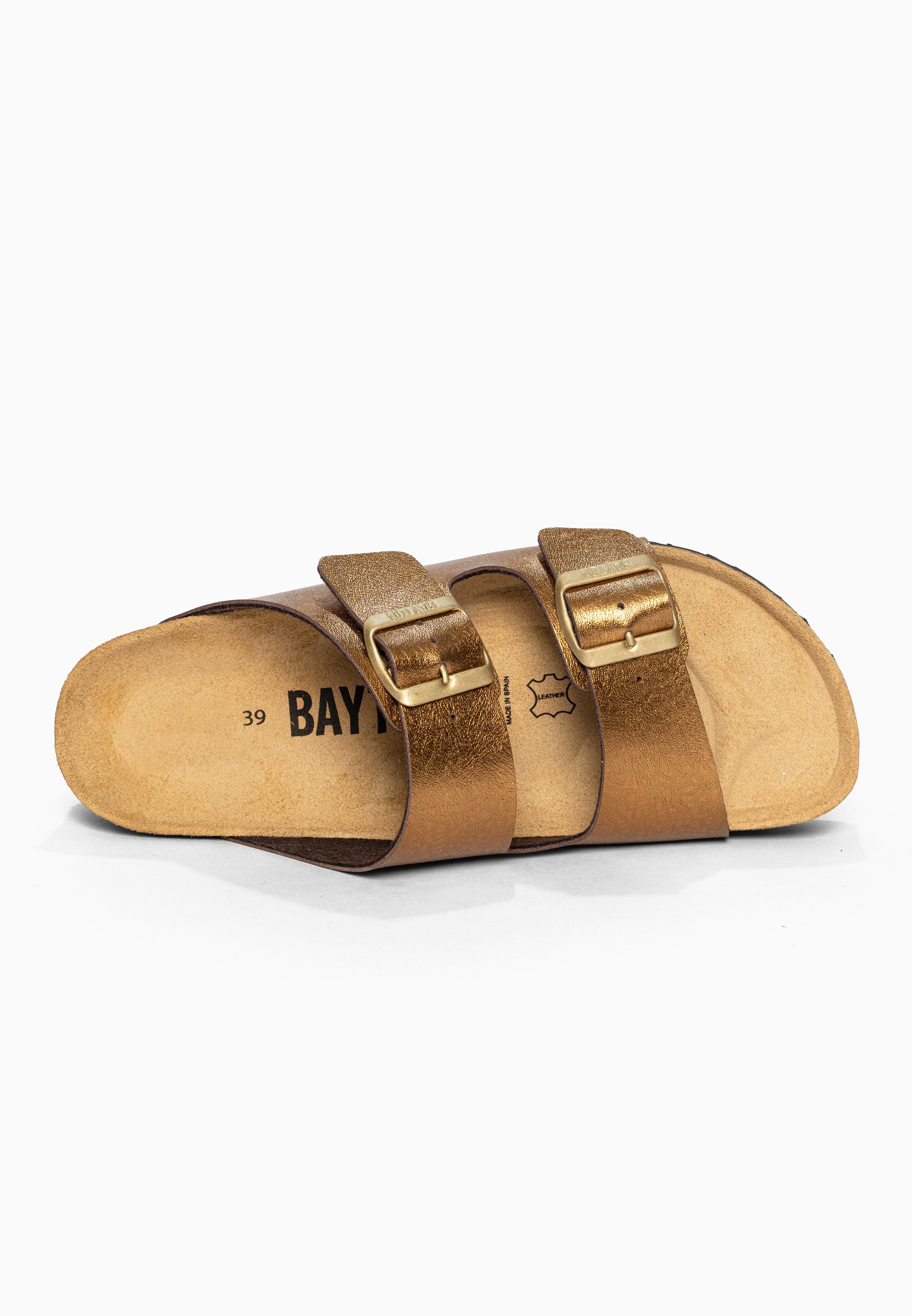 Sandales à Plateforme Japet Bronze Bayton pour Femme
