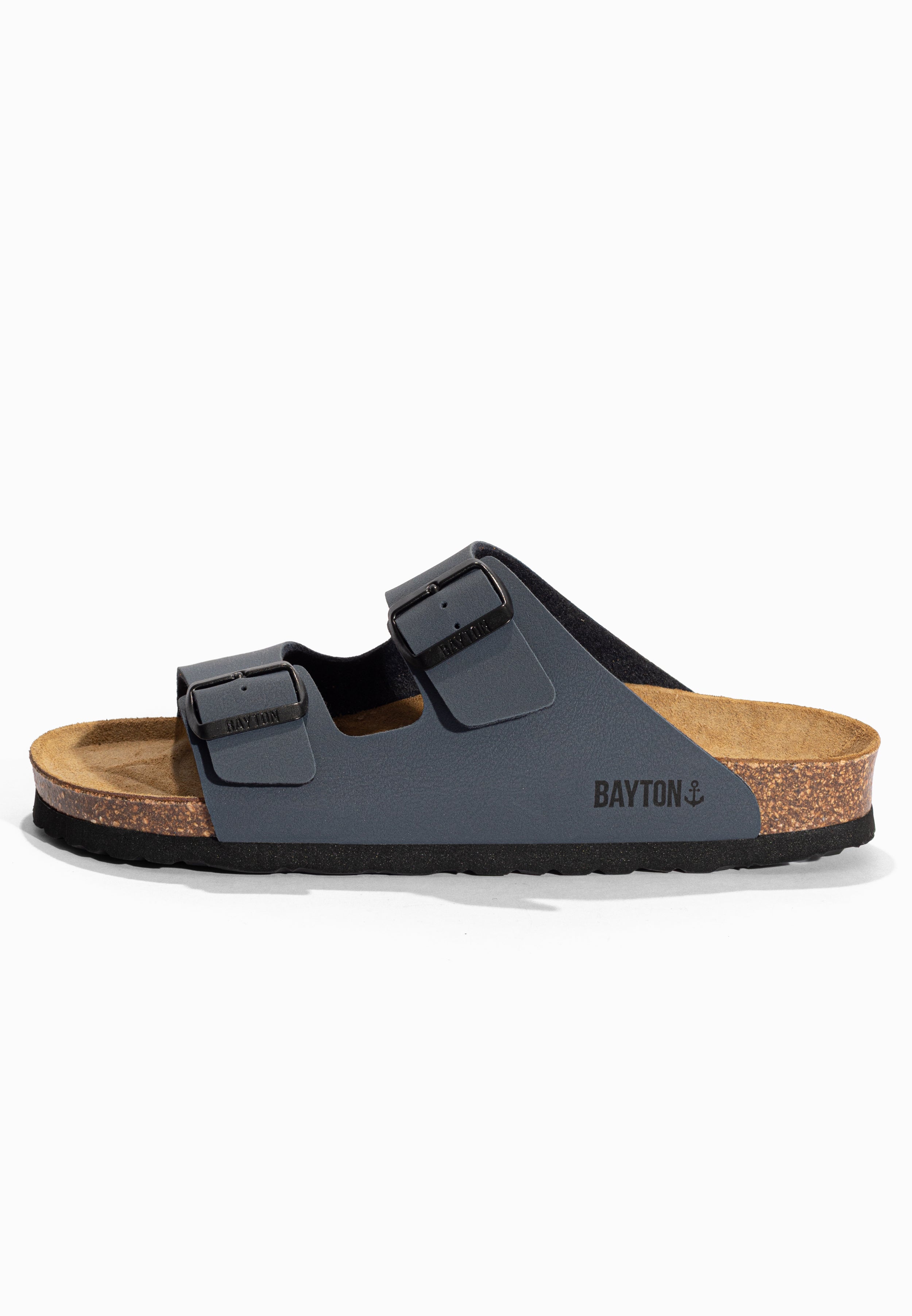 Sandales 2 Brides Atlas Bleu marine Bayton pour Homme