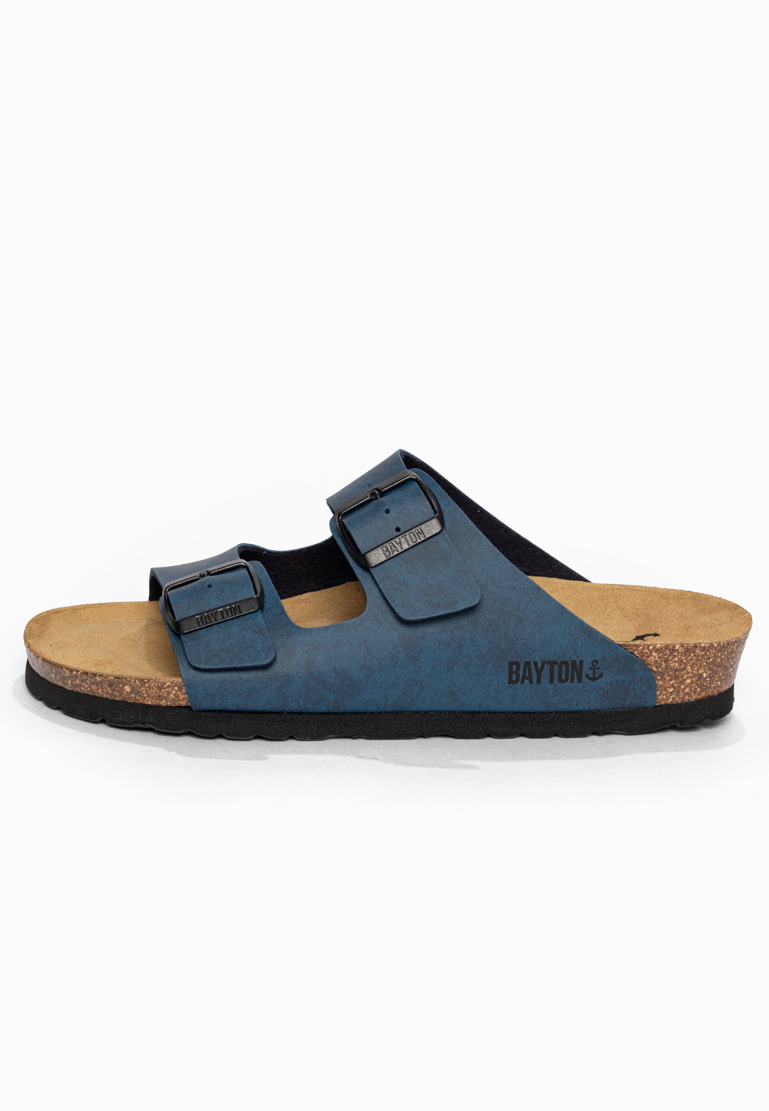 Sandales 2 Brides Atlas Bleu Bayton pour Homme