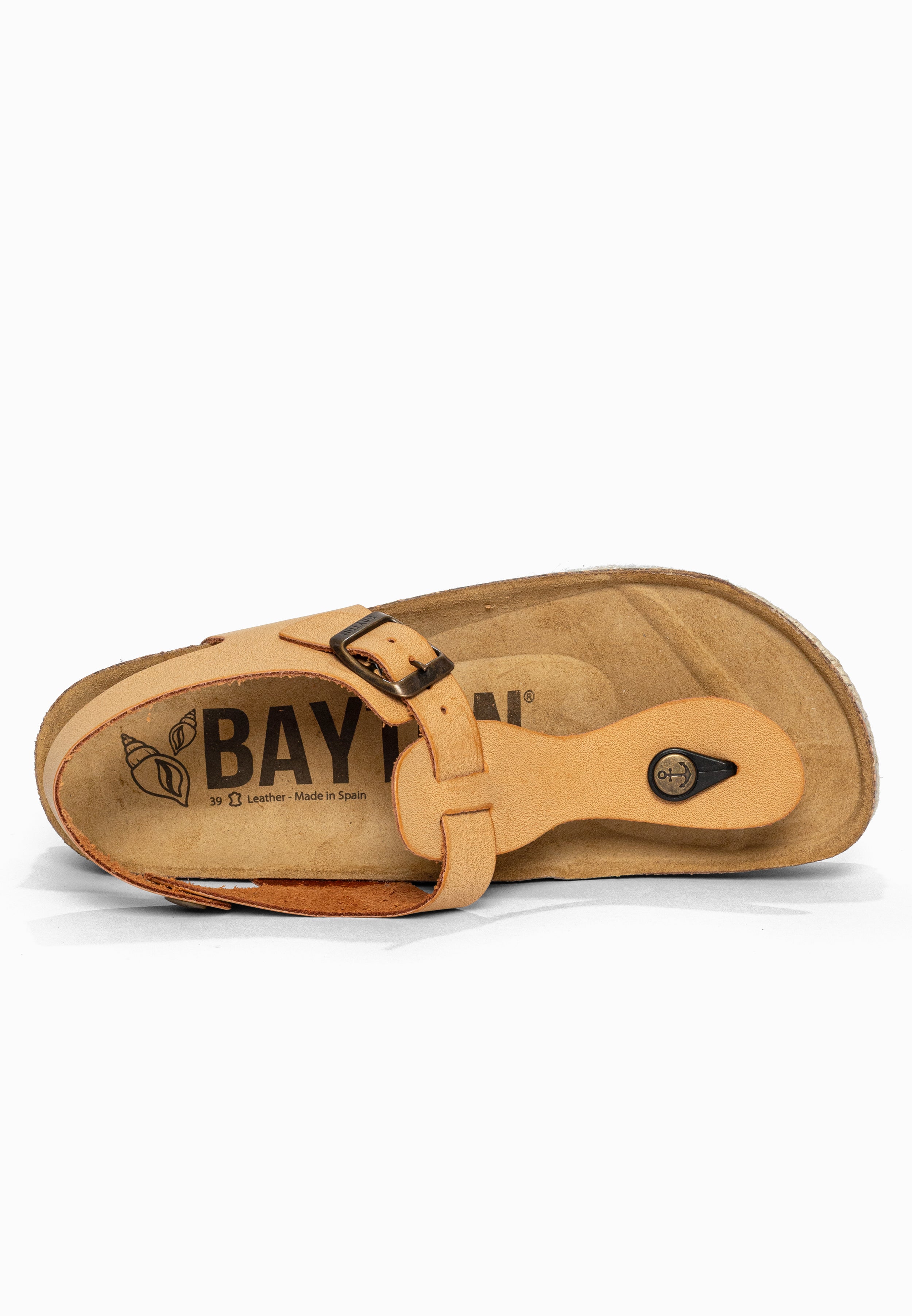 Sandales à Plateforme Celiane Camel Bayton pour Femme