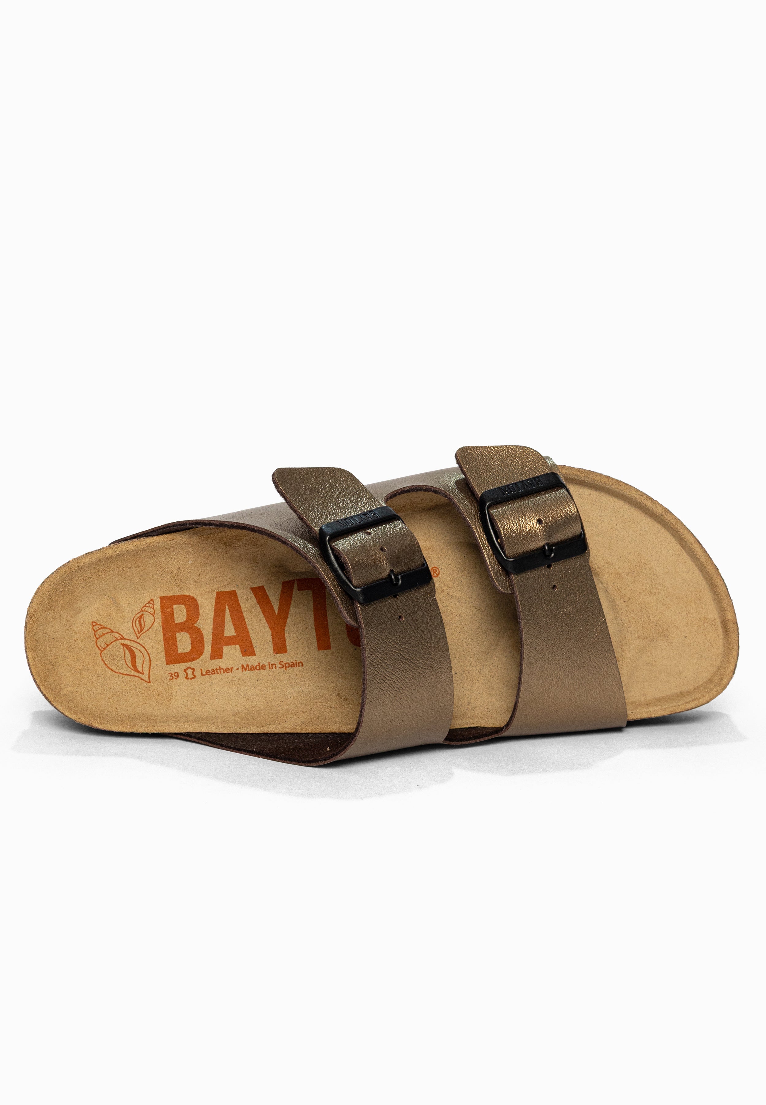 Sandales à Plateforme Japet Bronze Bayton pour Femme