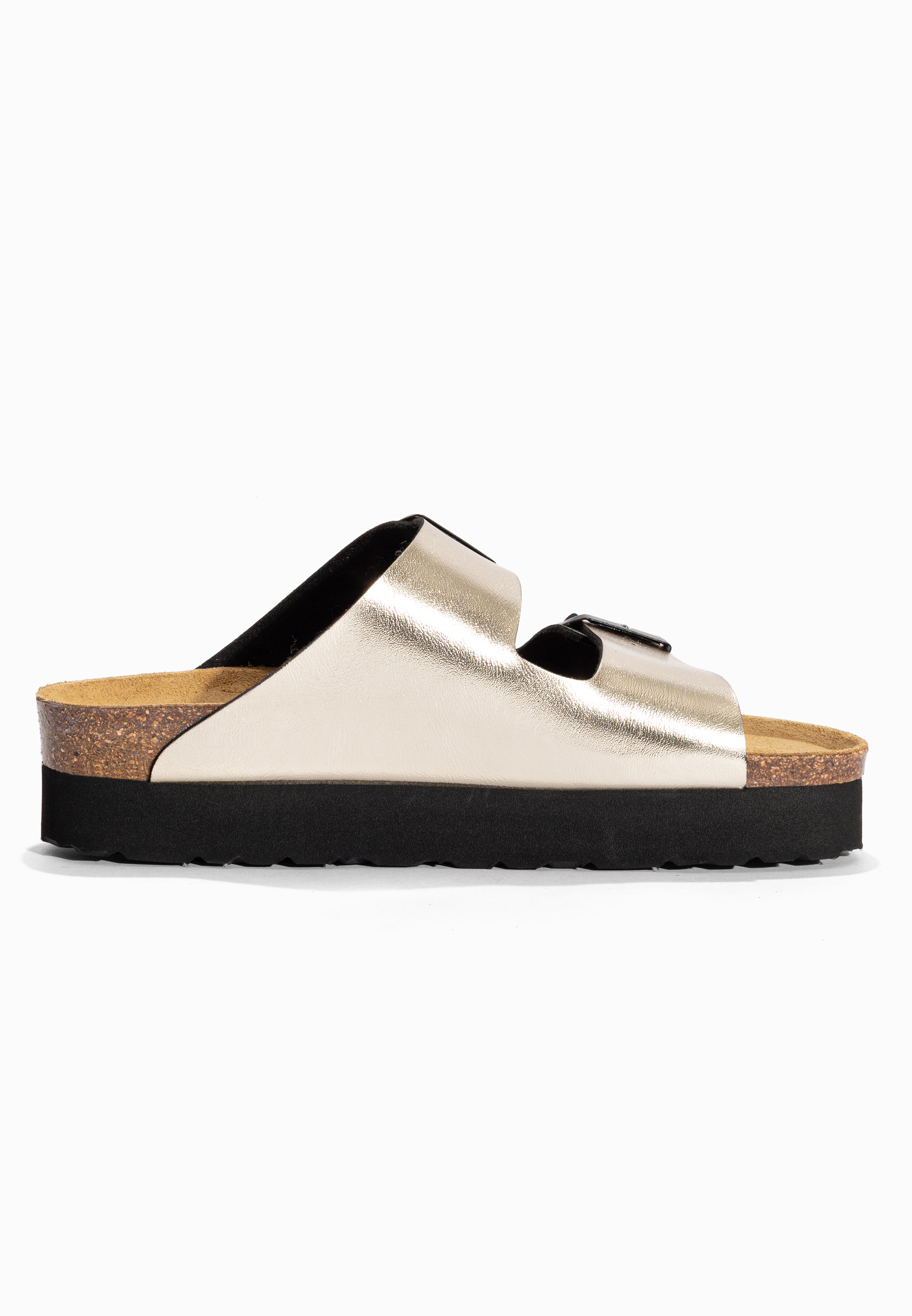 Sandales à Plateforme Japet Or Bayton pour Femme