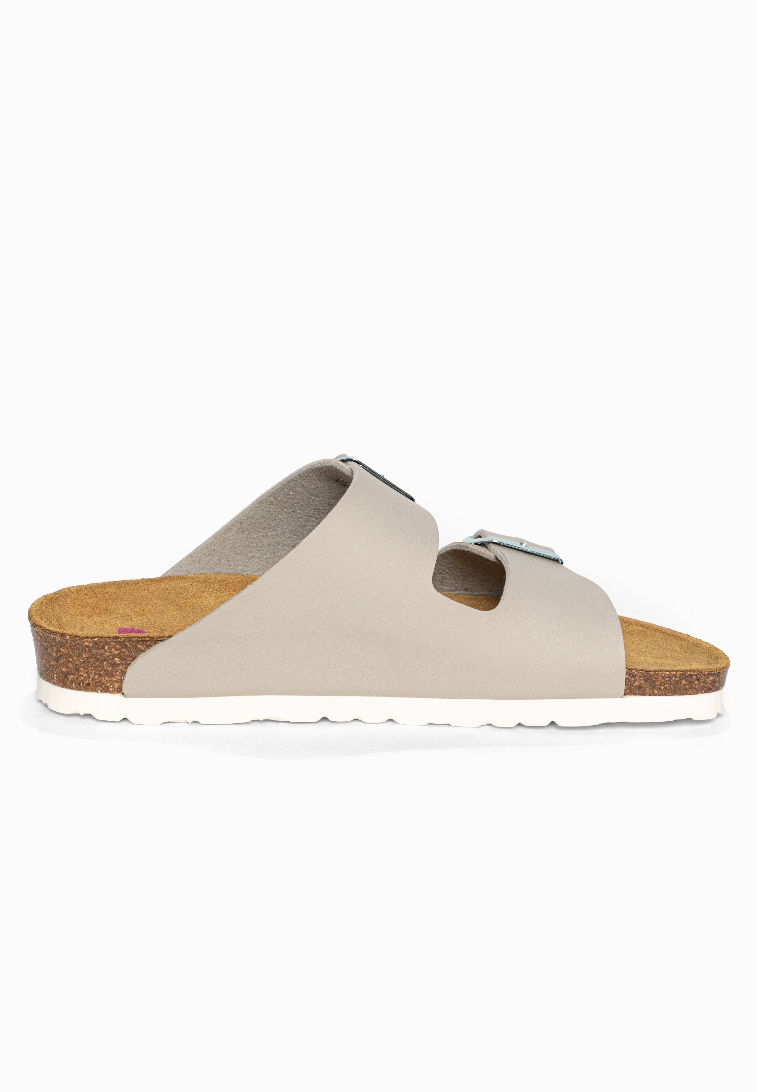 Sandales 2 Brides Atlas Gris Bayton pour Femme