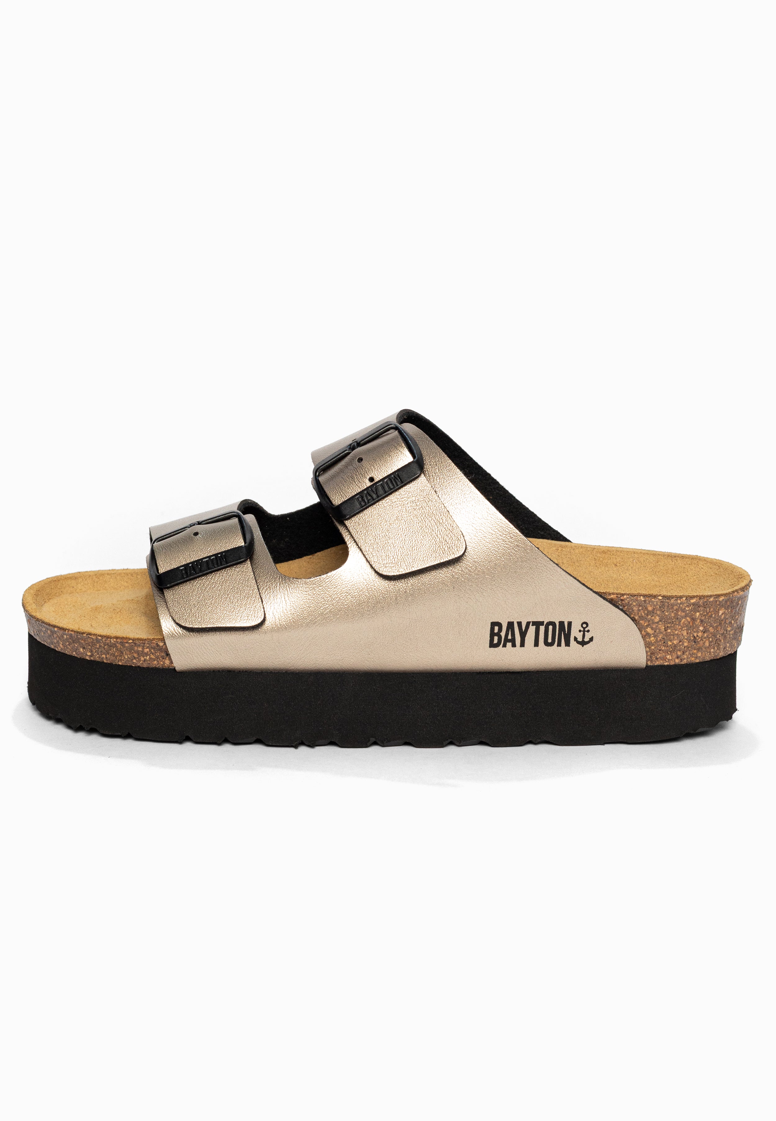 Sandales à Plateforme Japet Mocha Bayton pour Femme