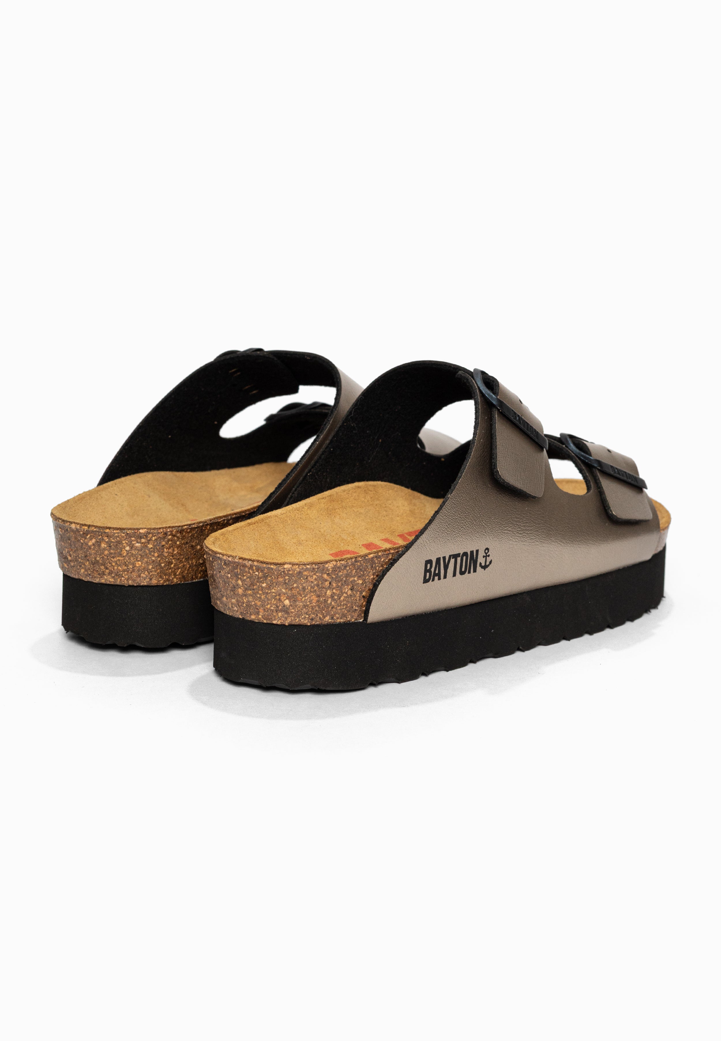 Sandales à Plateforme Japet Mocha Bayton pour Femme