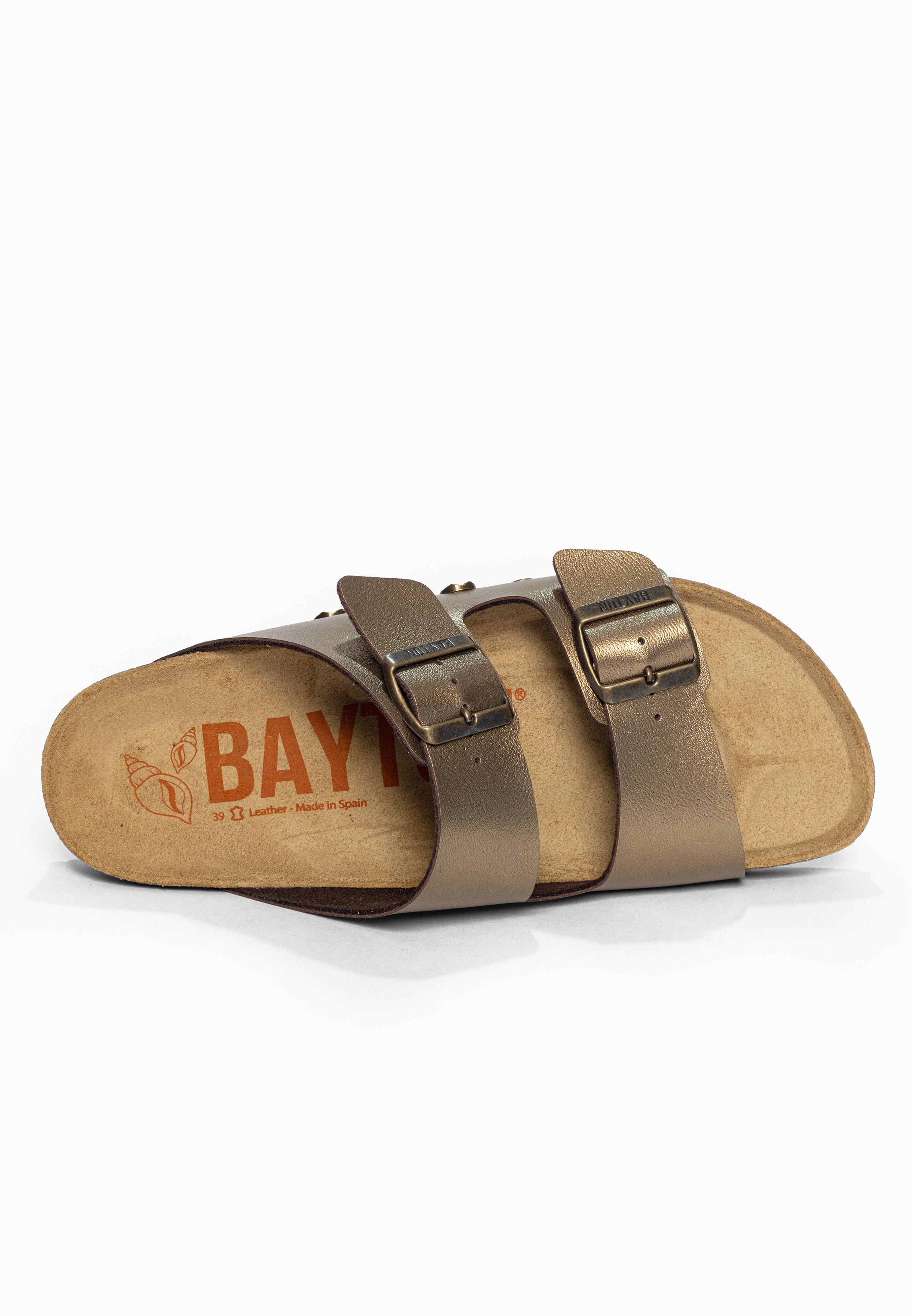 Sandales 2 Brides Rivalta Bronze Bayton pour Femme