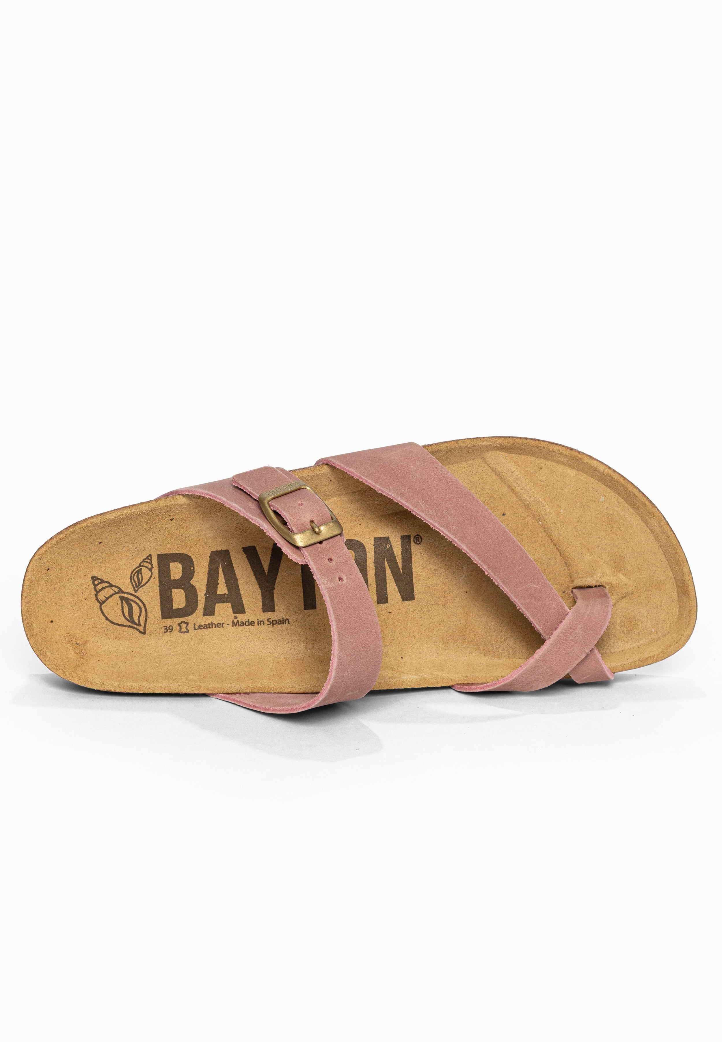 Sandales à Entre-doigts Diane Rose en Cuir Bayton pour Femme