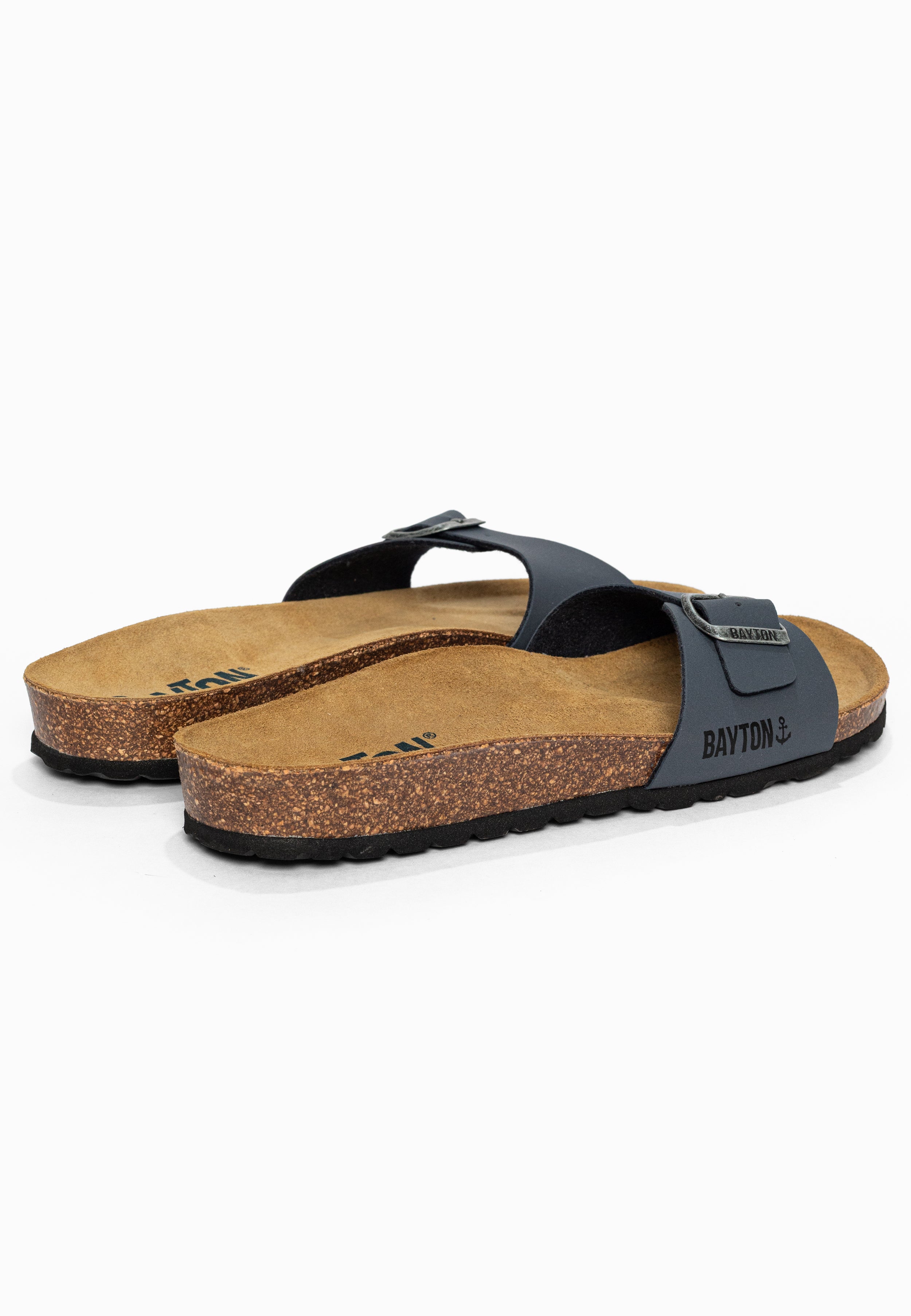 Sandales 1 Bride Zephyr Bleu marine Bayton pour Homme