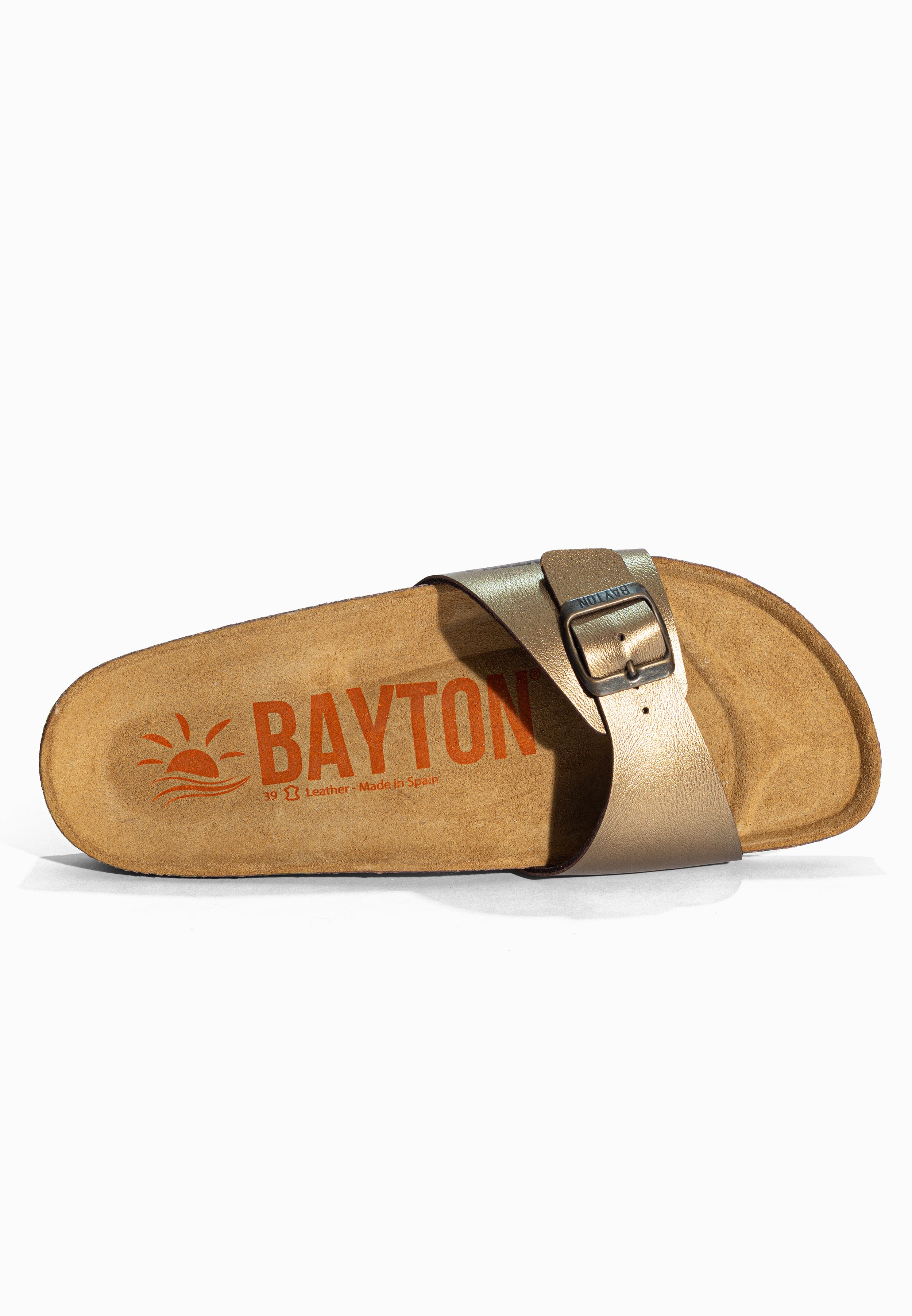 Sandales 1 Bride Zephyr Bronze Bayton pour Femme