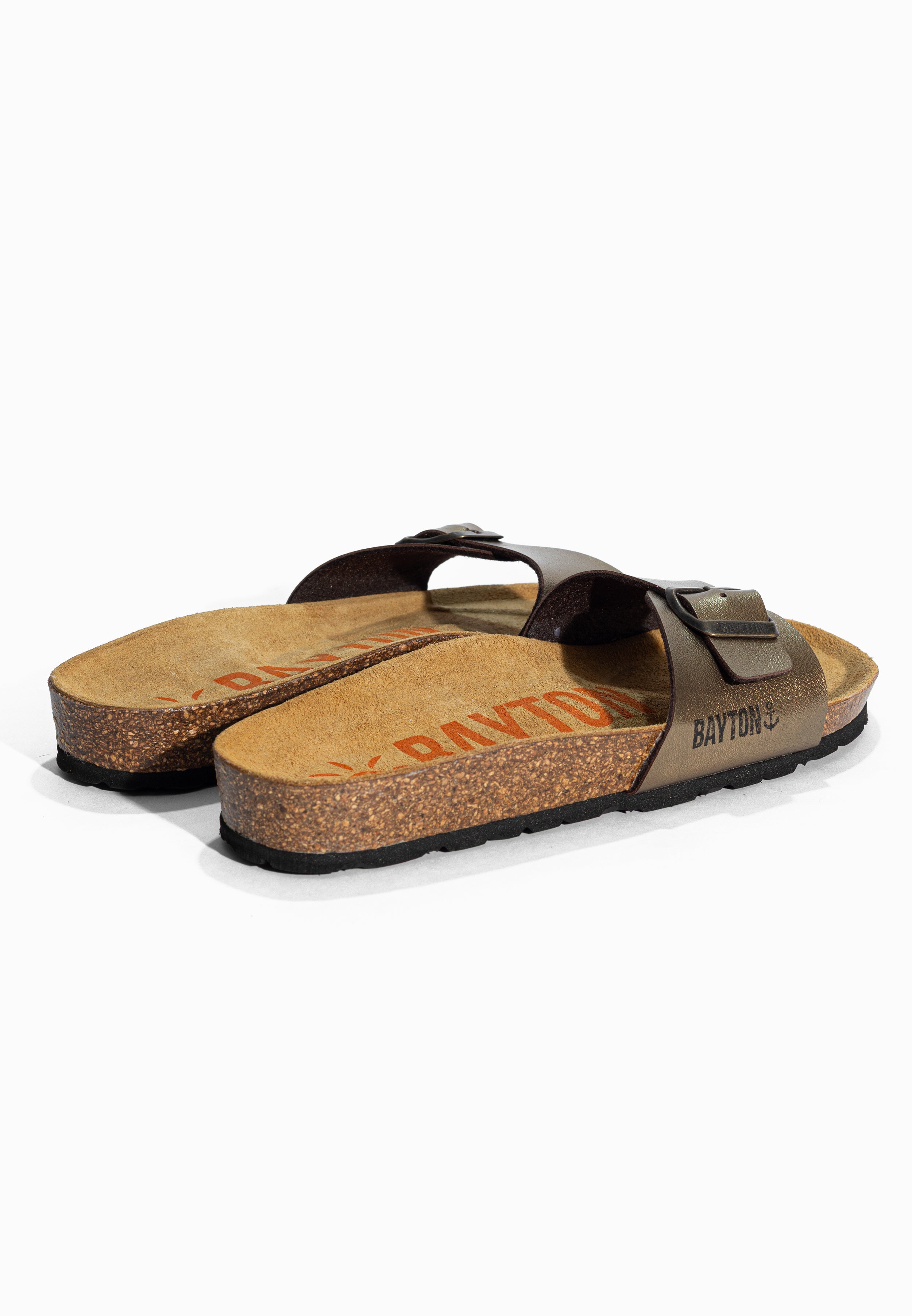 Sandales 1 Bride Zephyr Bronze Bayton pour Femme
