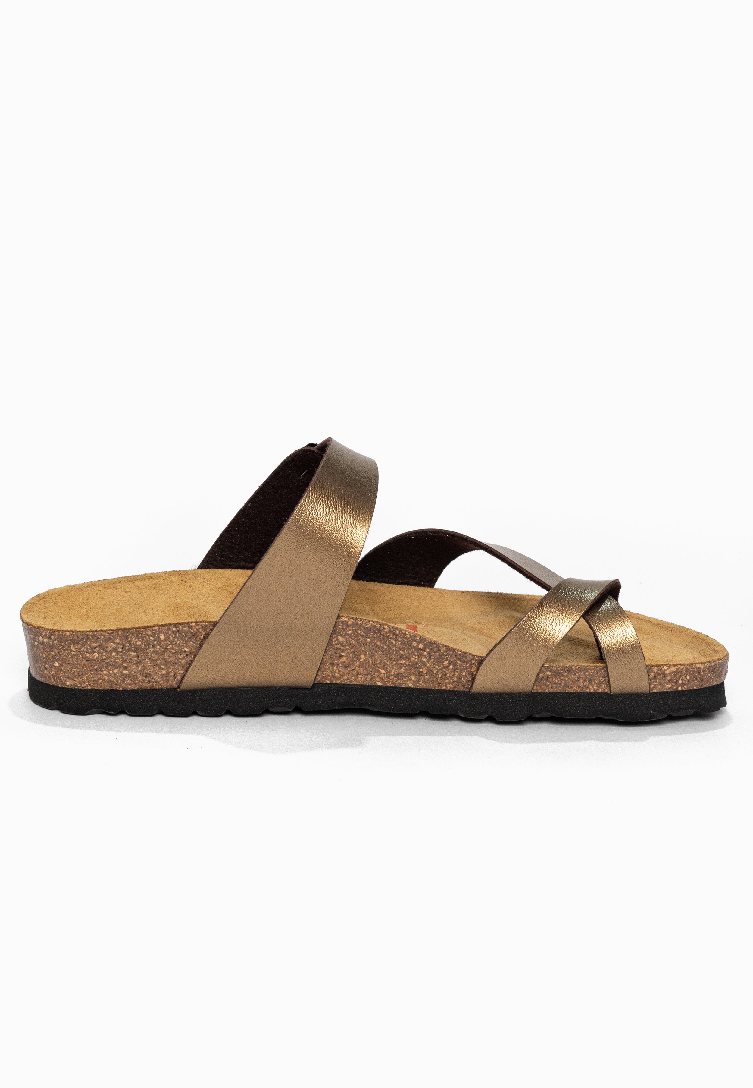 Sandales à Entre-doigts Diane Bronze Bayton pour Femme