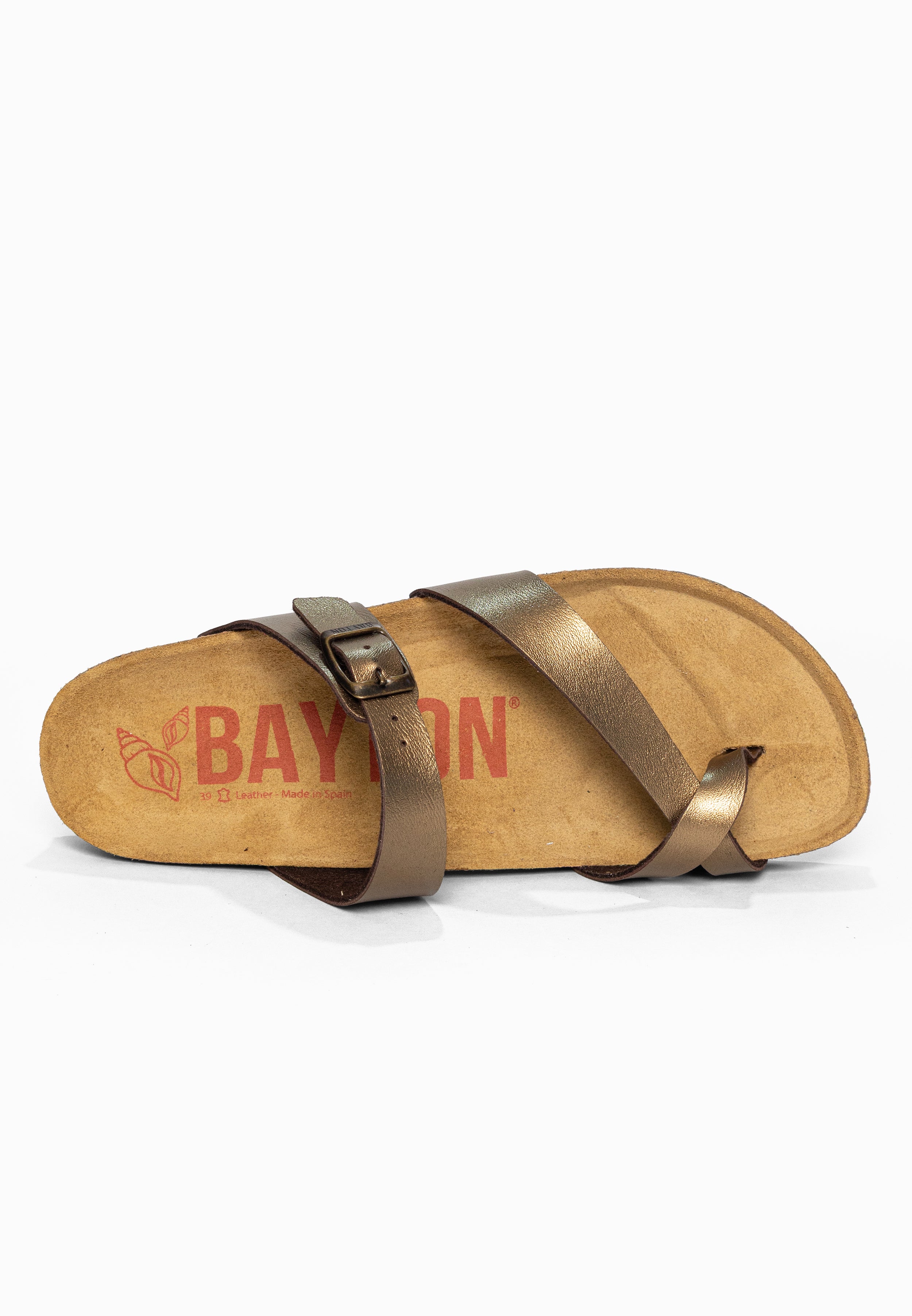 Sandales à Entre-doigts Diane Bronze Bayton pour Femme