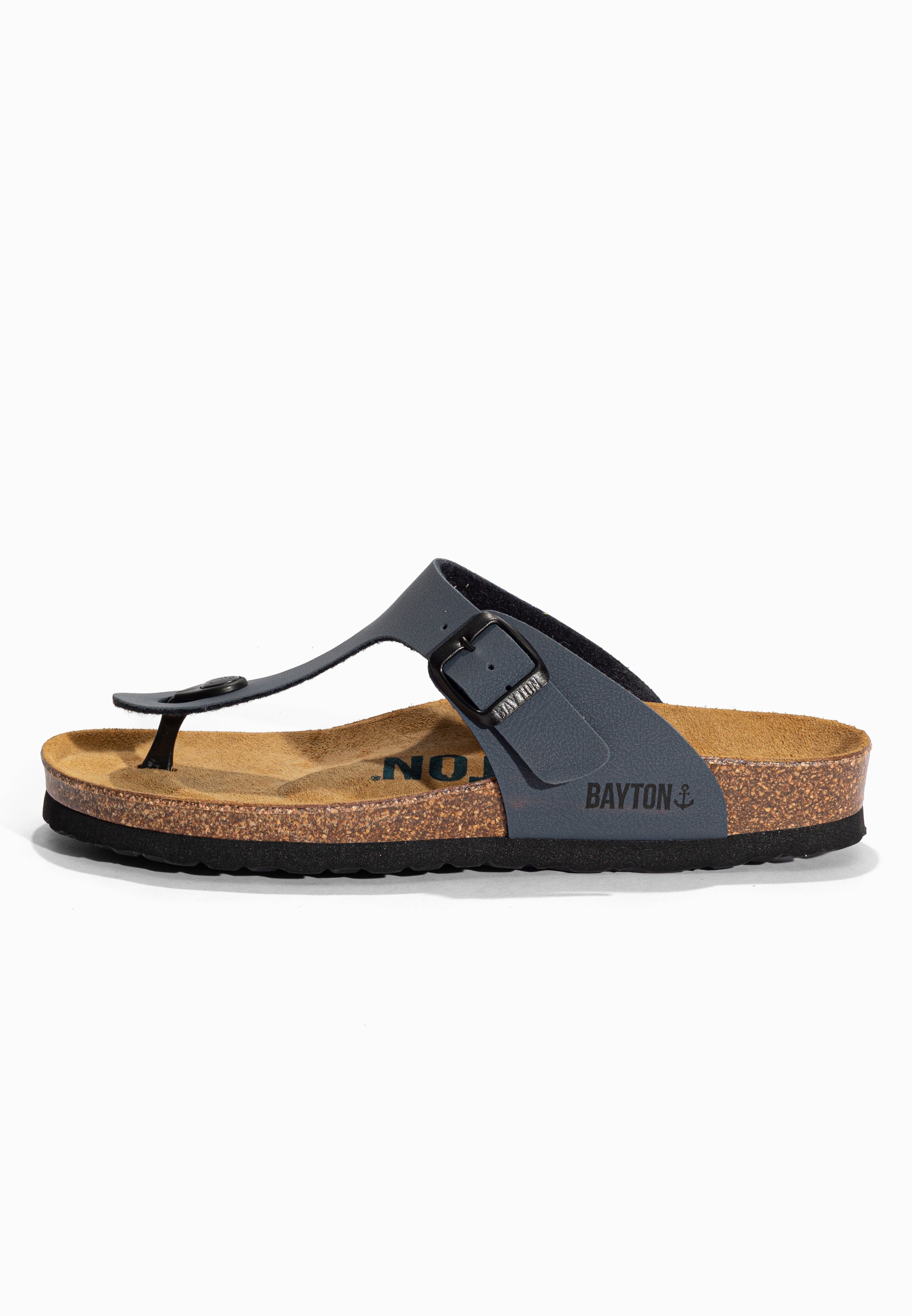 Sandales à Entre-doigts Mercure Bleu marine Bayton pour Homme