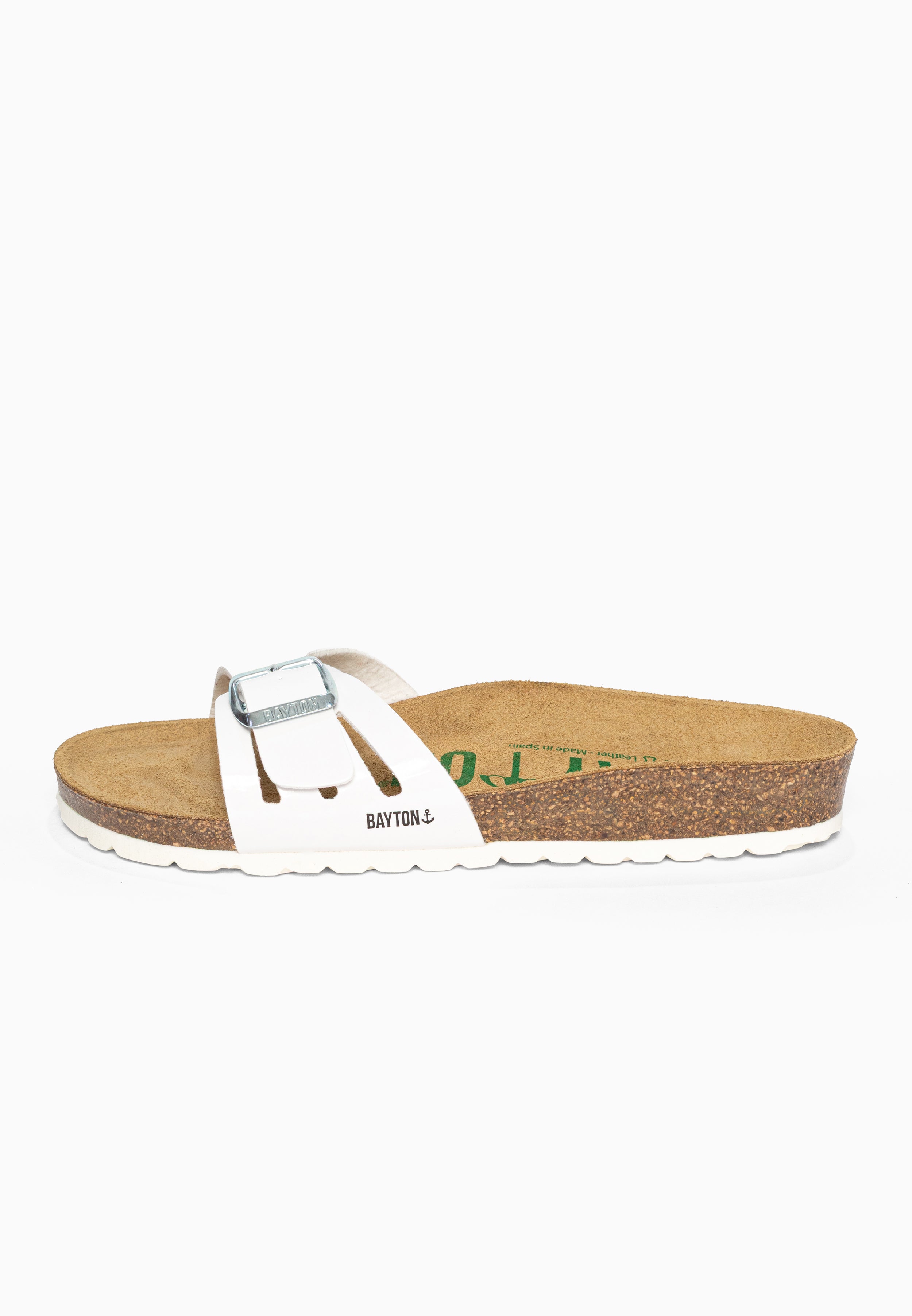 Sandales 1 Bride Athena Blanc Bayton pour Femme