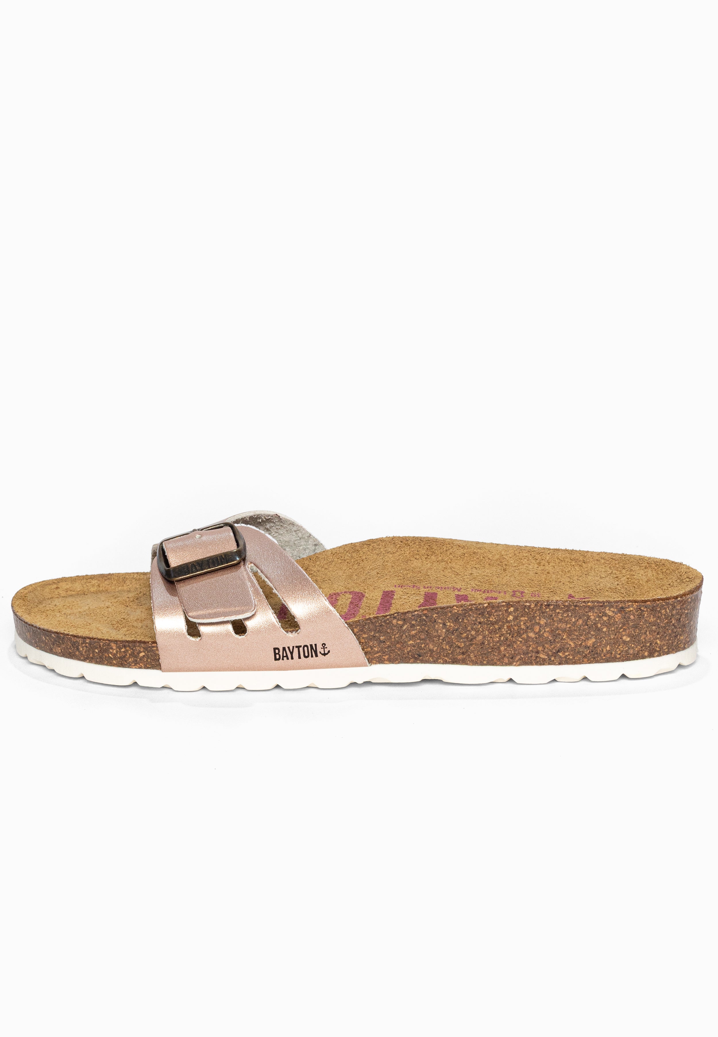 Sandales 1 Bride Athena Rose gold Bayton pour Femme