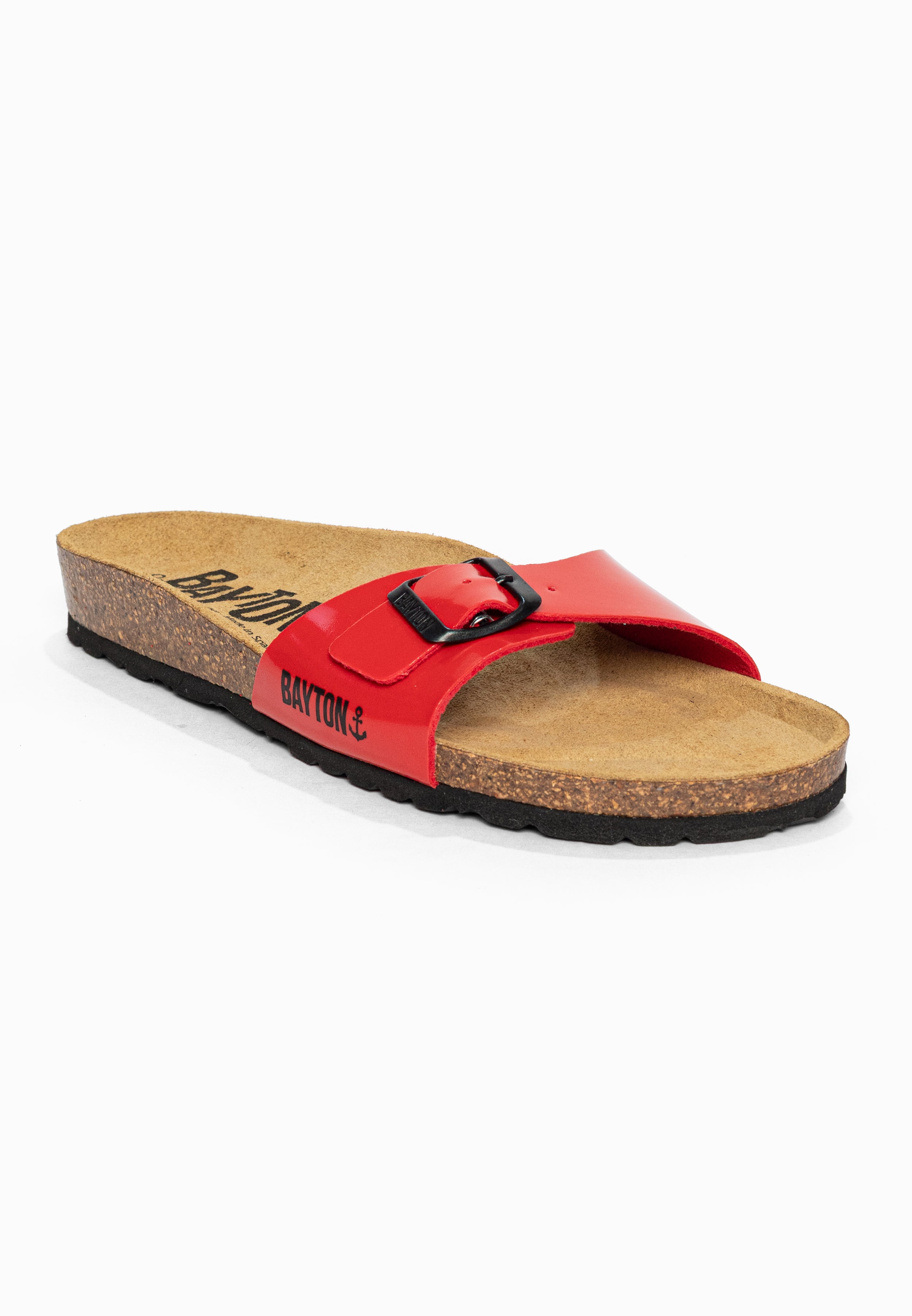 Sandales 1 Bride Zephyr Rouge Bayton pour Femme