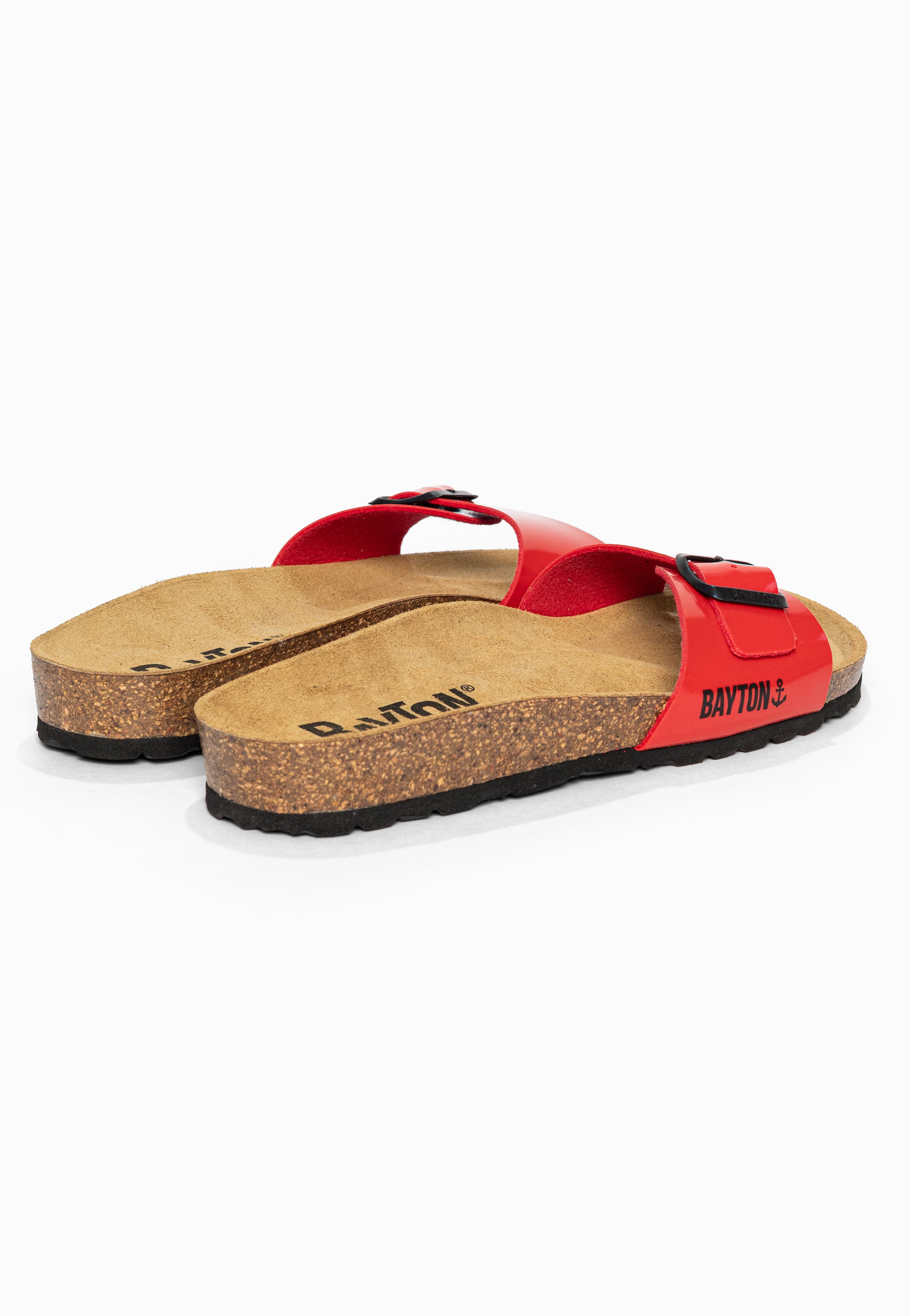 Sandales 1 Bride Zephyr Rouge Bayton pour Femme