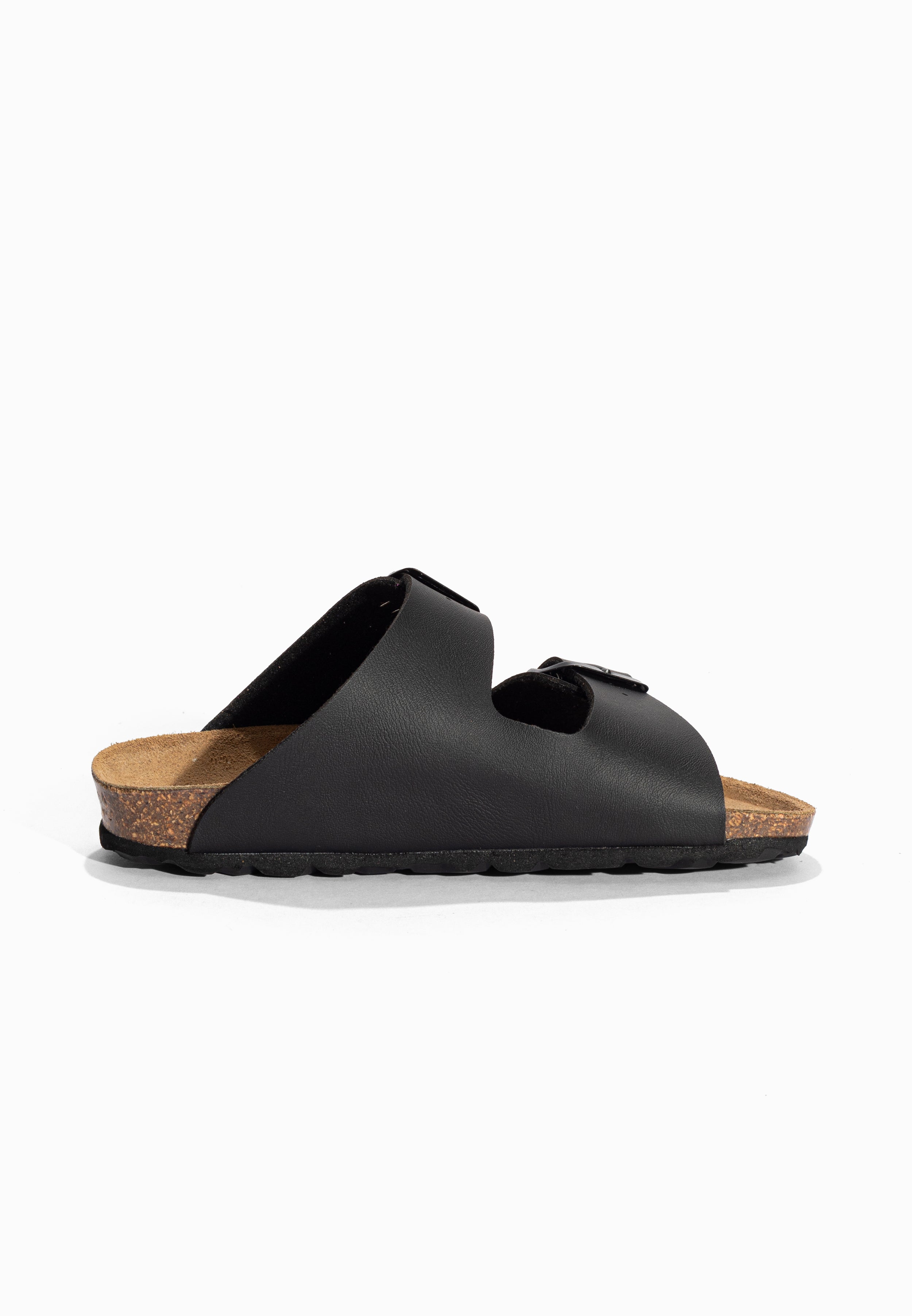 Sandales 2 Brides Atlas Noir Bayton pour Enfant