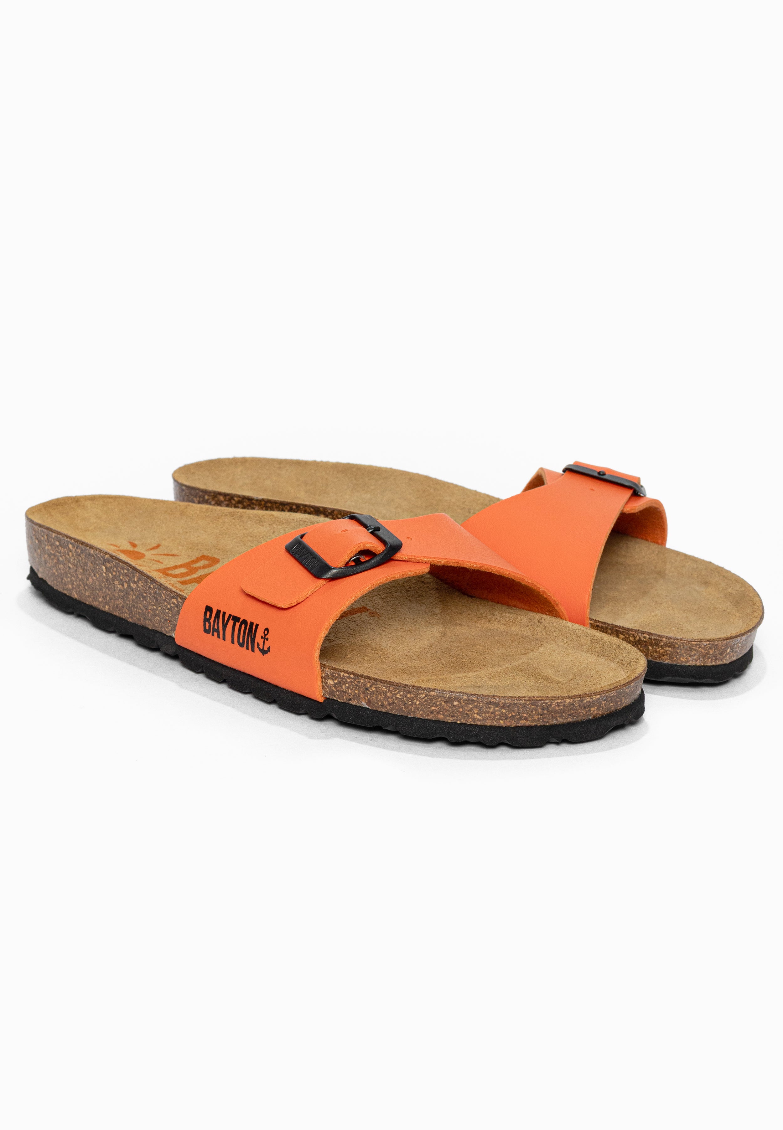 Sandales 1 Bride Zephyr Orange Bayton pour Femme