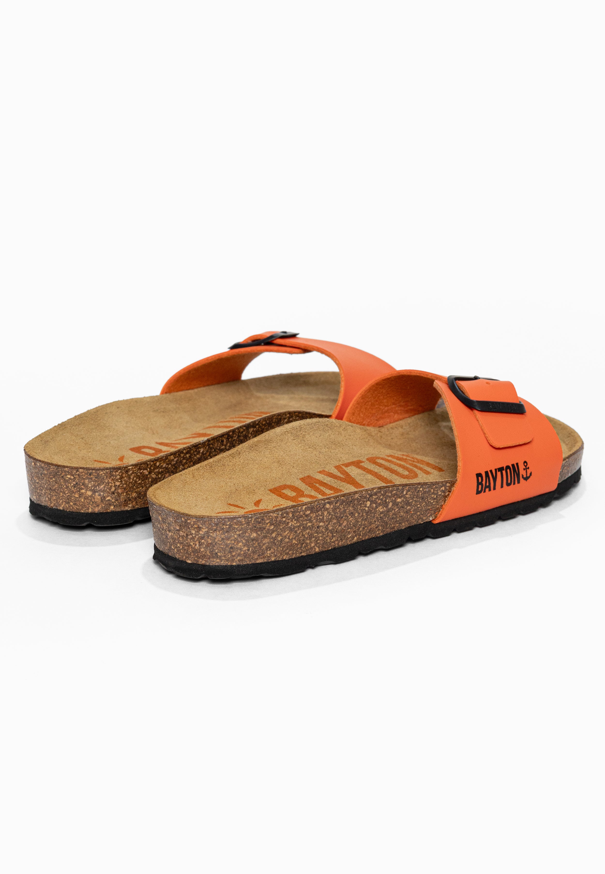 Sandales 1 Bride Zephyr Orange Bayton pour Femme