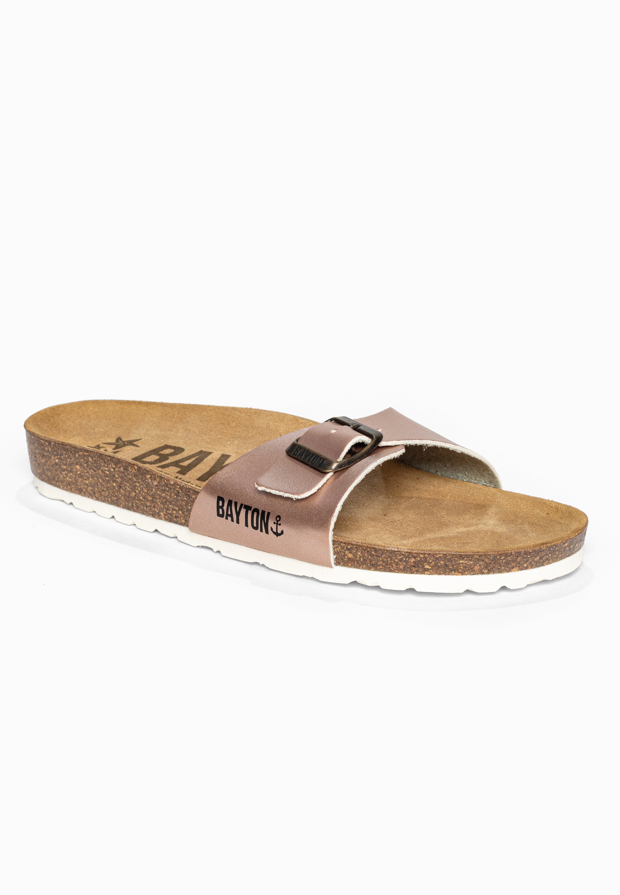 Sandales 1 Bride Zephyr Rose gold Bayton pour Femme