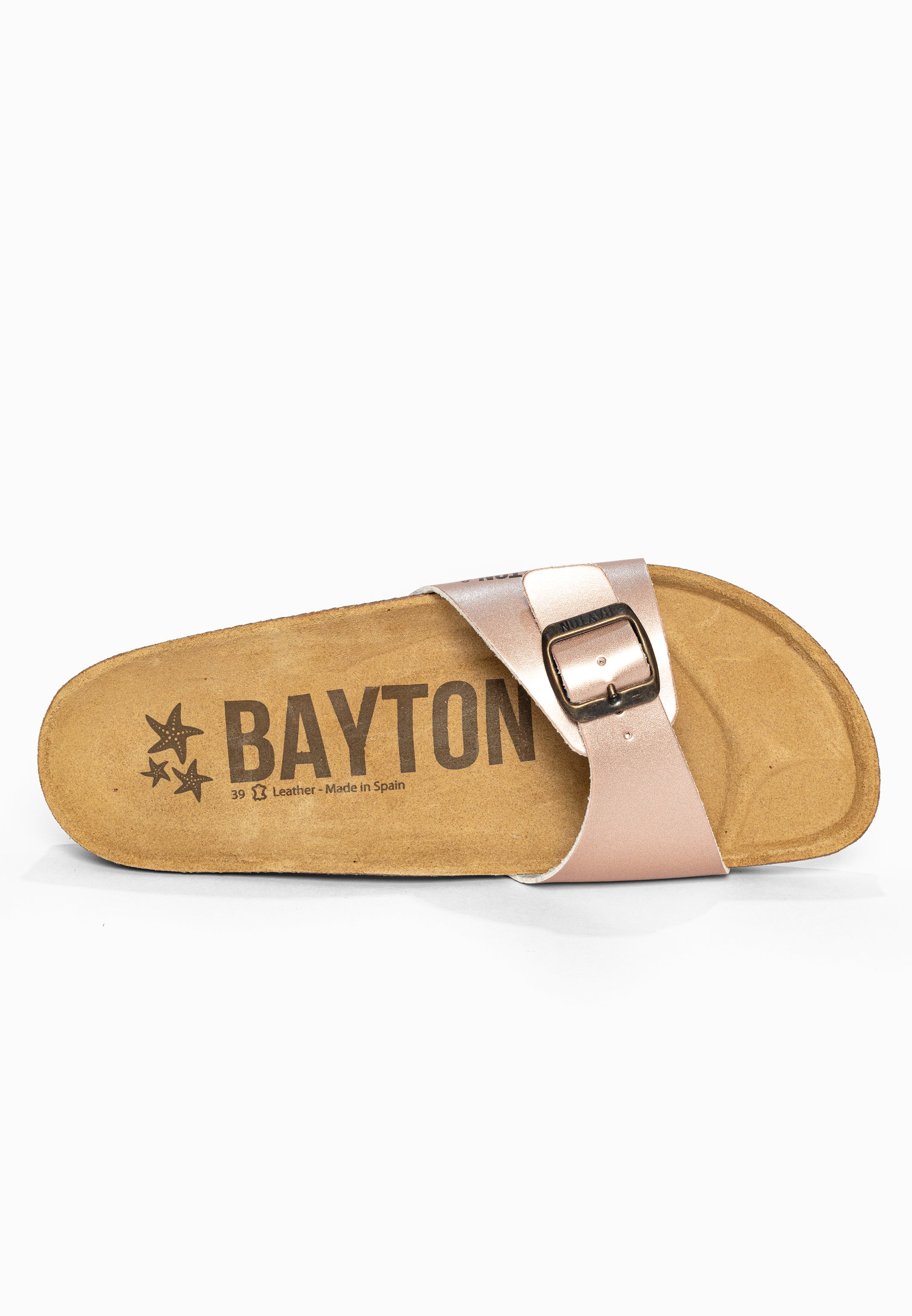 Sandales 1 Bride Zephyr Rose gold Bayton pour Femme
